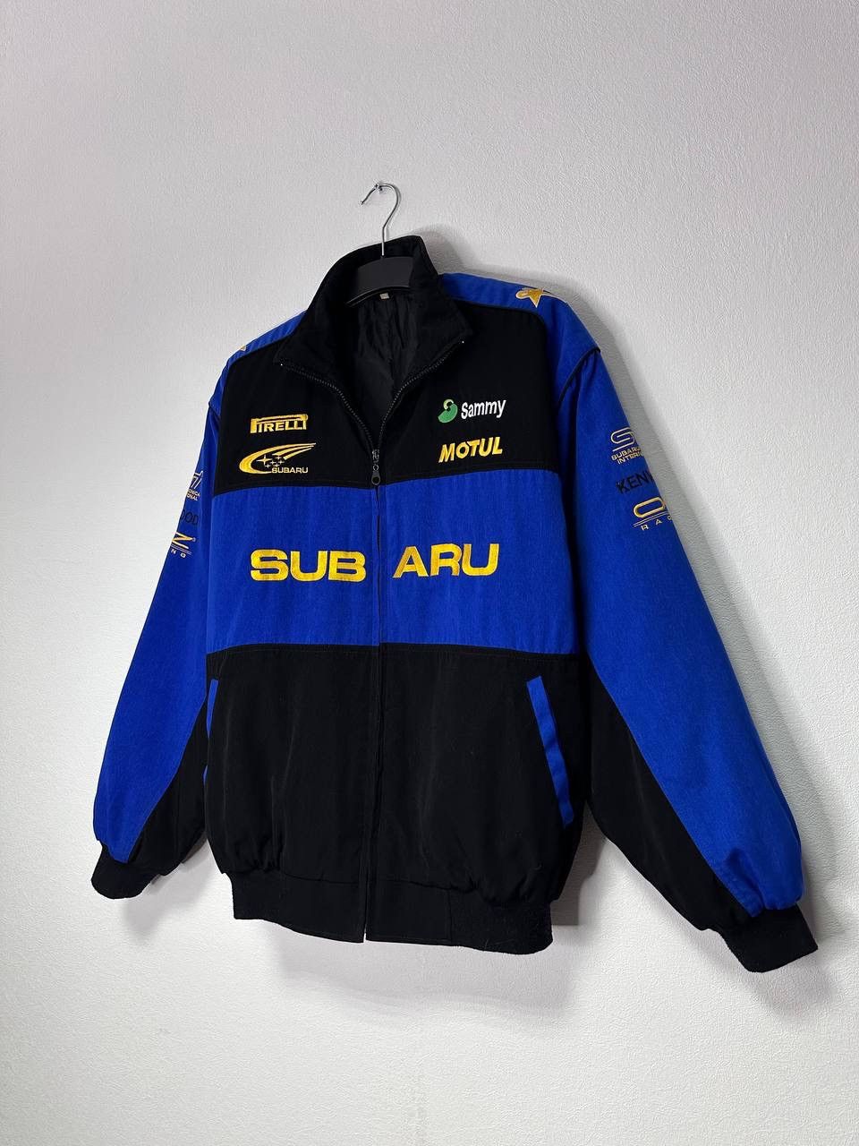 Formula 1 Subaru World Rally Team Vintage Racing Jacket Pirelli STI Size US XL / EU 56 / 4 - 2 Thumbnail