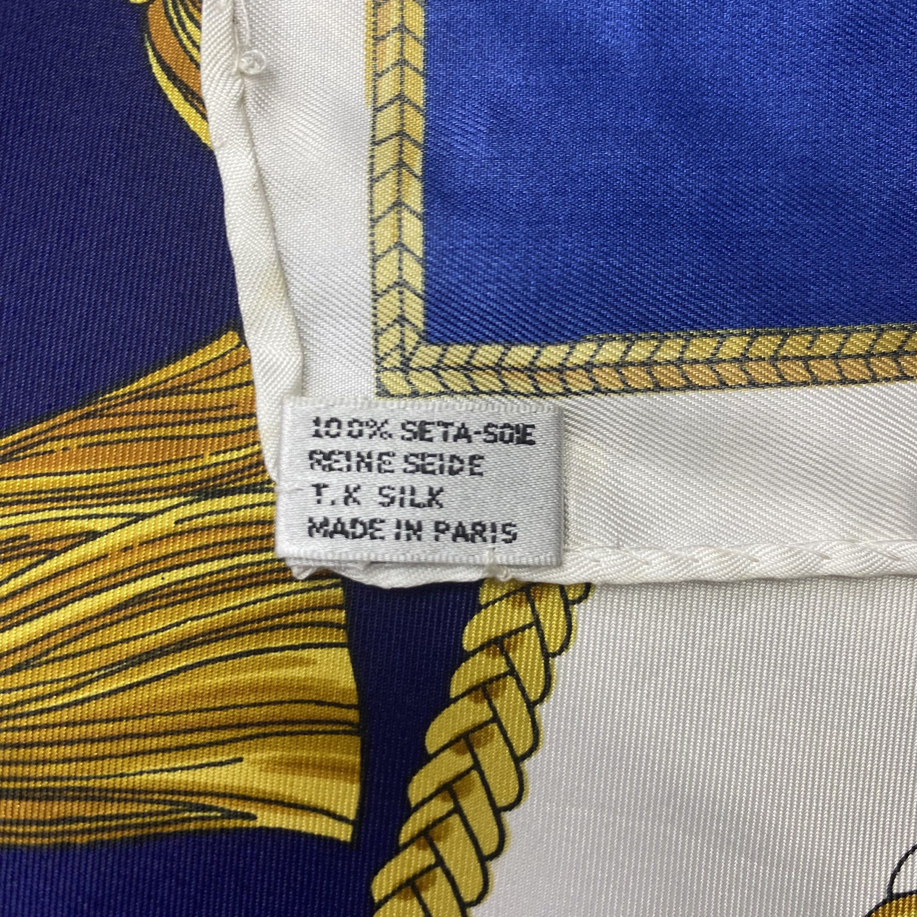 Designer × Vintage Vintage Sophisticato SIlk Scarf SSC082 Size ONE SIZE - 5 Thumbnail
