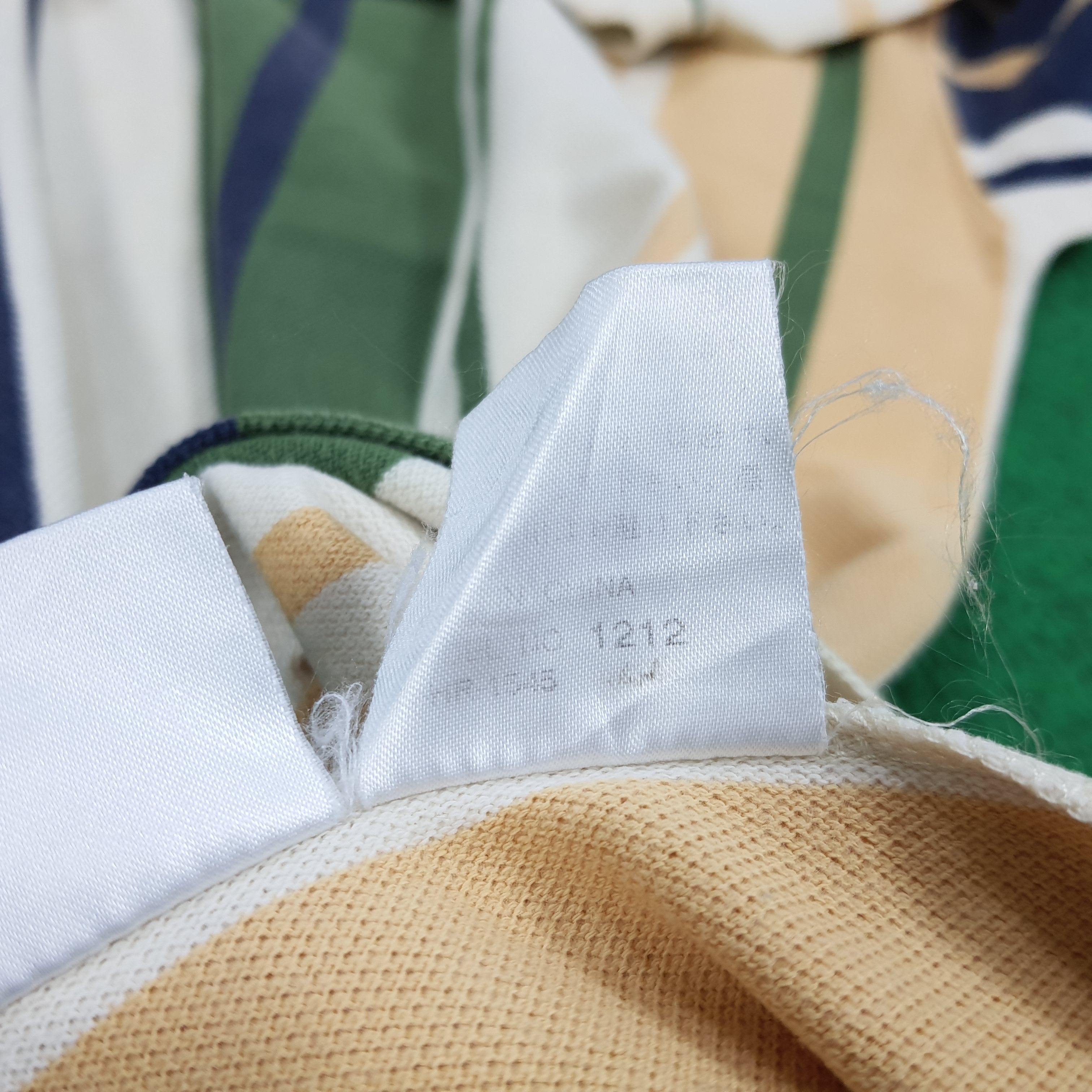 Vintage × Yves Saint Laurent Vintage Yves Saint Laurent YSL Striped Tshirt Size US M / EU 48-50 / 2 - 6 Thumbnail