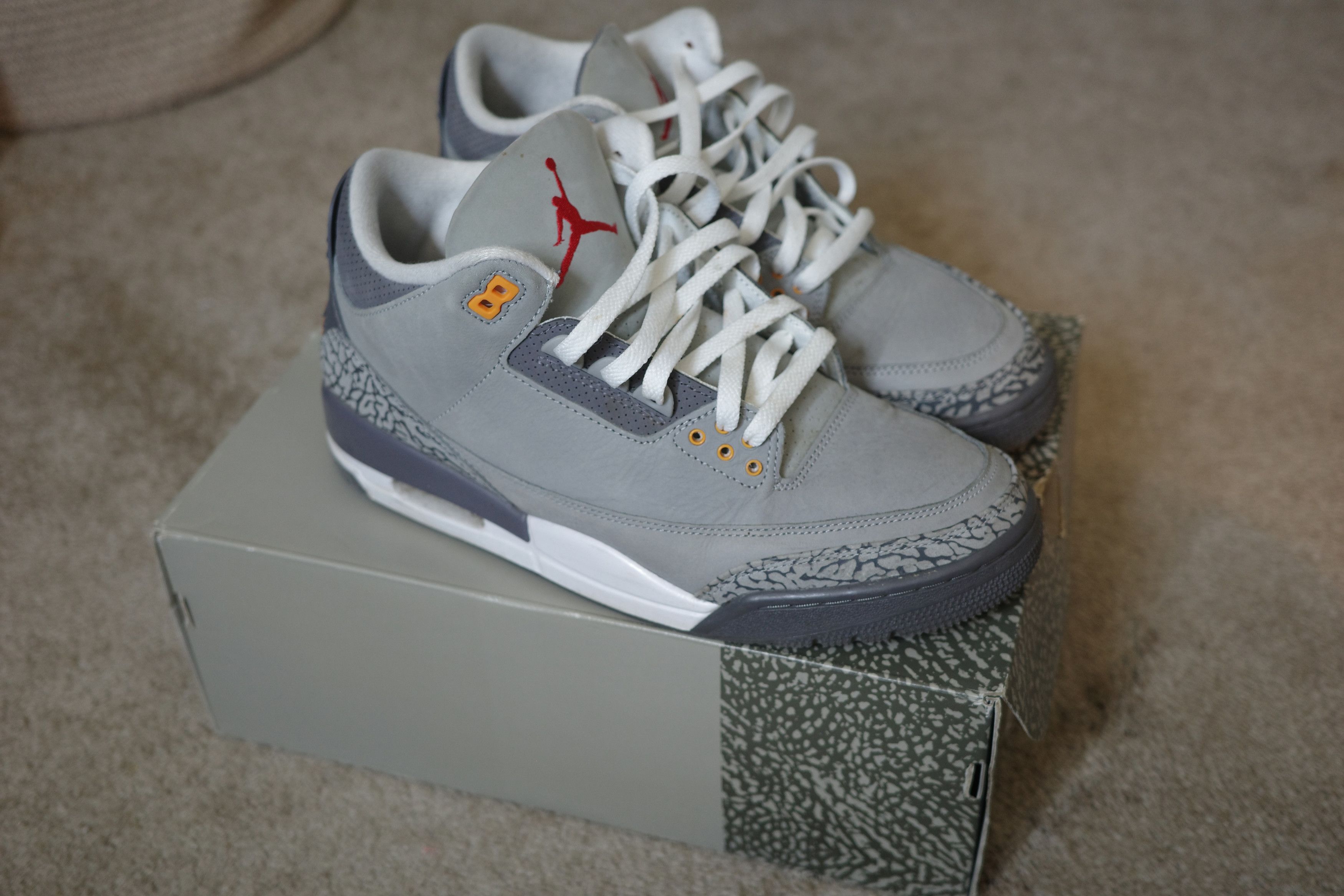 Jordan Brand Jordan 3 Retro Cool Grey (2021) Size US 10 / EU 43 - 6 Thumbnail