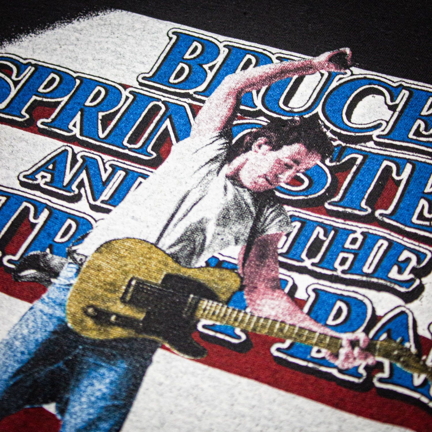Band Tees × Vintage Bruce Springsteen Born In The USA Concert Tee 1984/85 Size US S / EU 44-46 / 1 - 5 Thumbnail