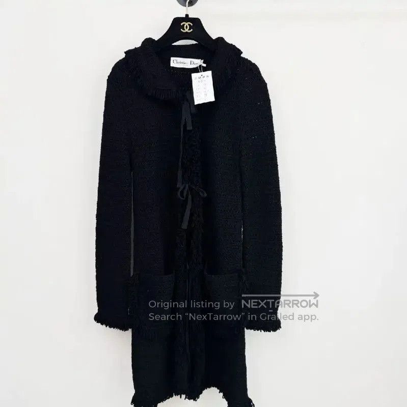 Dior Black Long Sleeve Cardigan for Women .