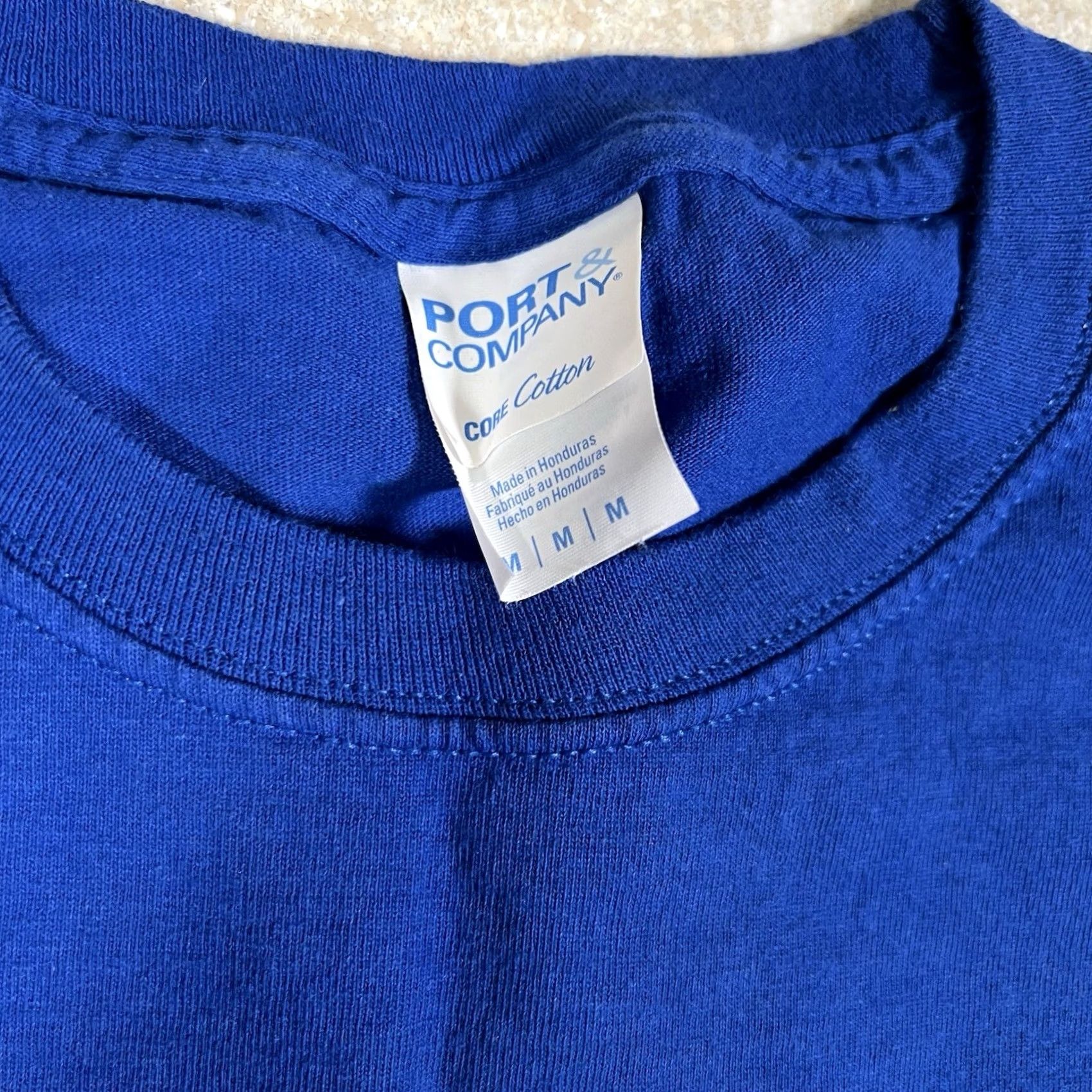 Vintage UB University Tshirt L Blue Men Regular Size Large Shirts Size US L / EU 52-54 / 3 - 5 Thumbnail