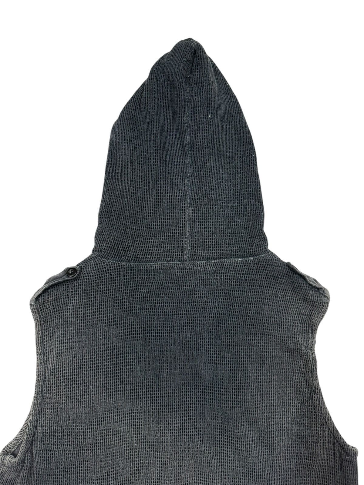 If Six Was Nine × Japanese Brand × Le Grande Bleu (L.G.B.) Vtg🔥The Roods Destroy BOndage Mesh Zipper Vest Hoddie Jacket Size US M / EU 48-50 / 2 - 7 Thumbnail