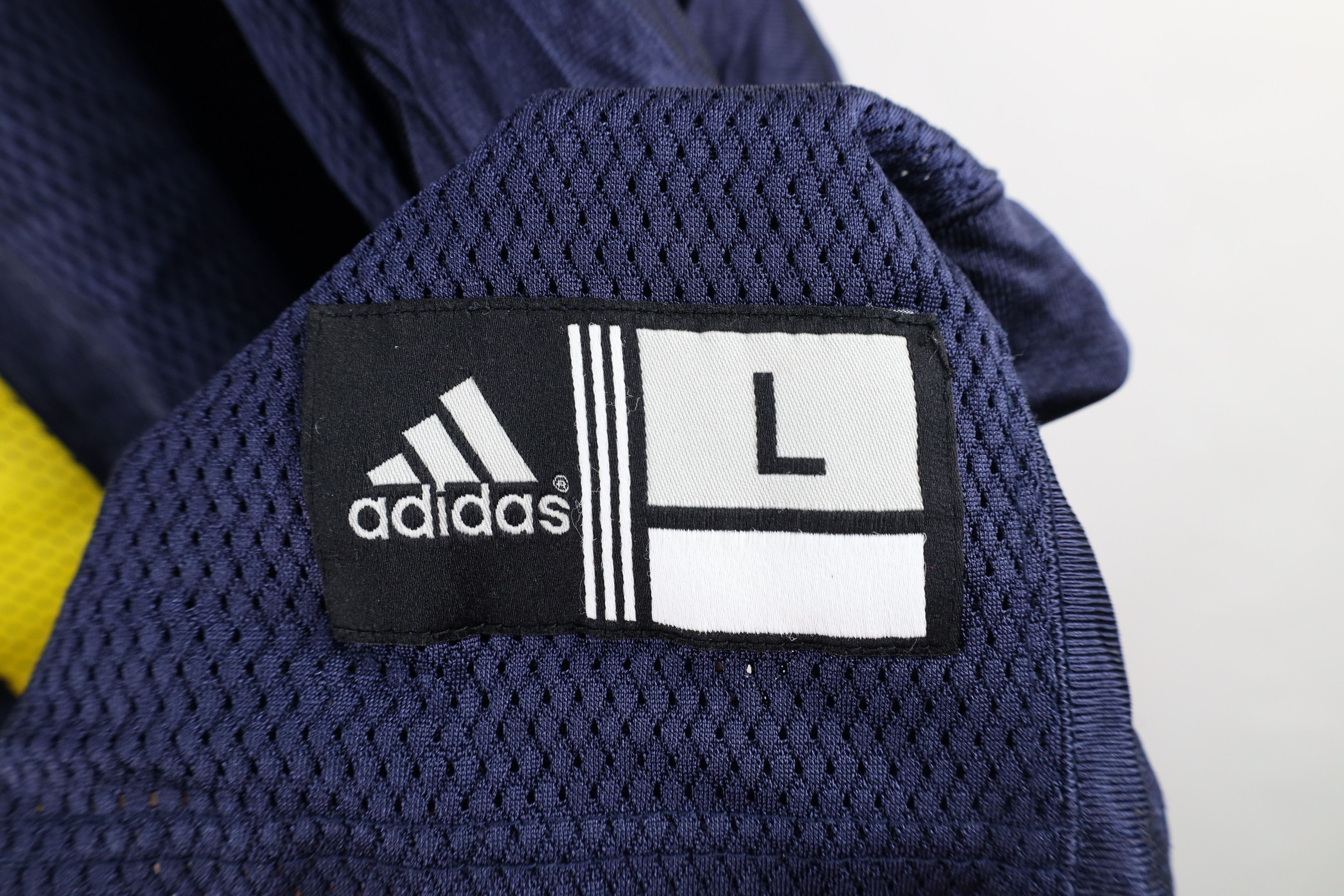 Adidas × Vintage Vintage Adidas University of Michigan Football Jersey Blue Size US L / EU 52-54 / 3 - 4 Thumbnail