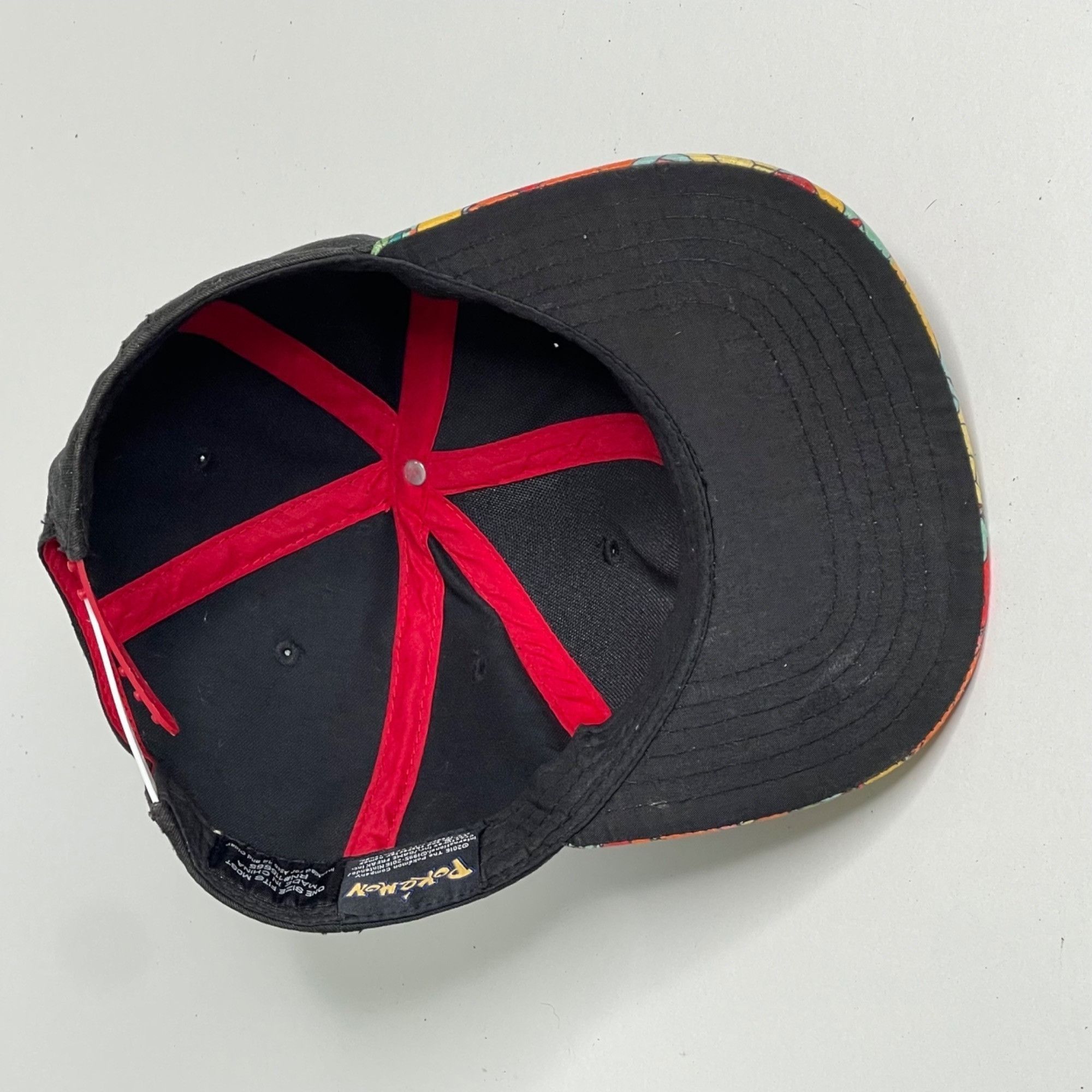 Pokemon Pokeball Cap Pokemon Hat Embroidered Poke Ball Printed Bill Size ONE SIZE - 7 Thumbnail