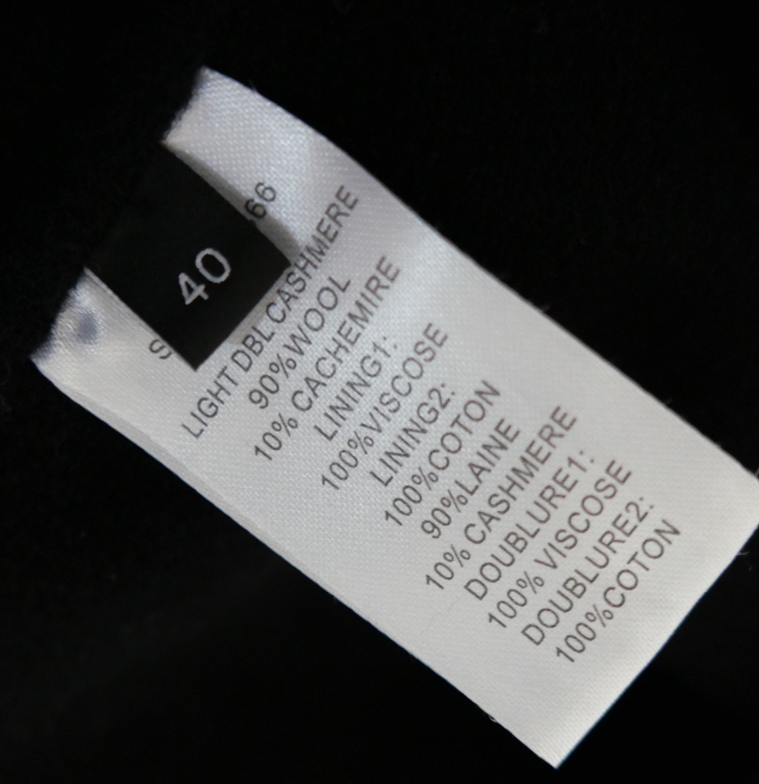 Joseph Joseph Brest Black Wool & Cashmere Jacket Size M / US 6-8 / IT 42-44 - 8 Thumbnail
