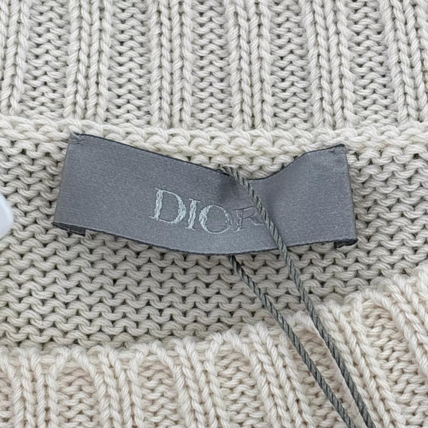 Dior Dior x TS Little Devil Print Cream Knit Sweater S Size US S / EU 44-46 / 1 - 3 Thumbnail