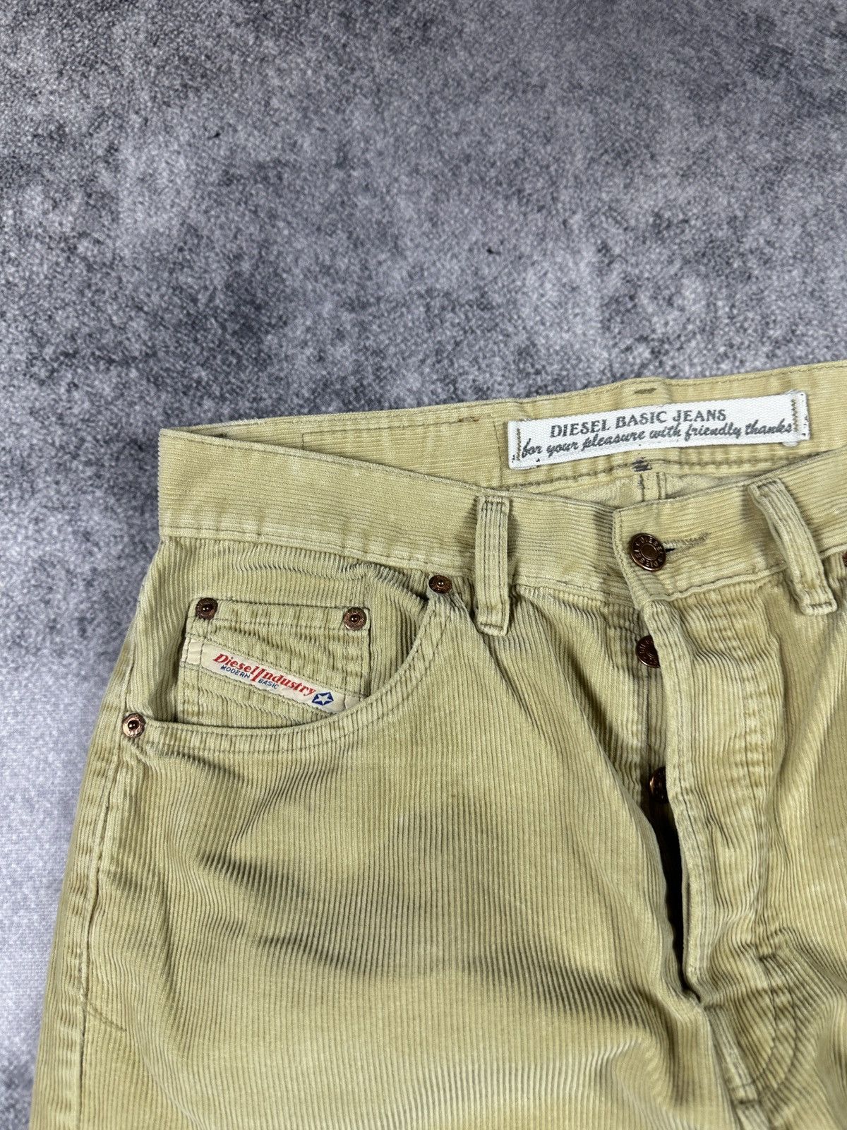 Diesel Vintage Diesel Jeans Very Rare Denim USA Streetwear 33 Size US 33 - 2 Thumbnail