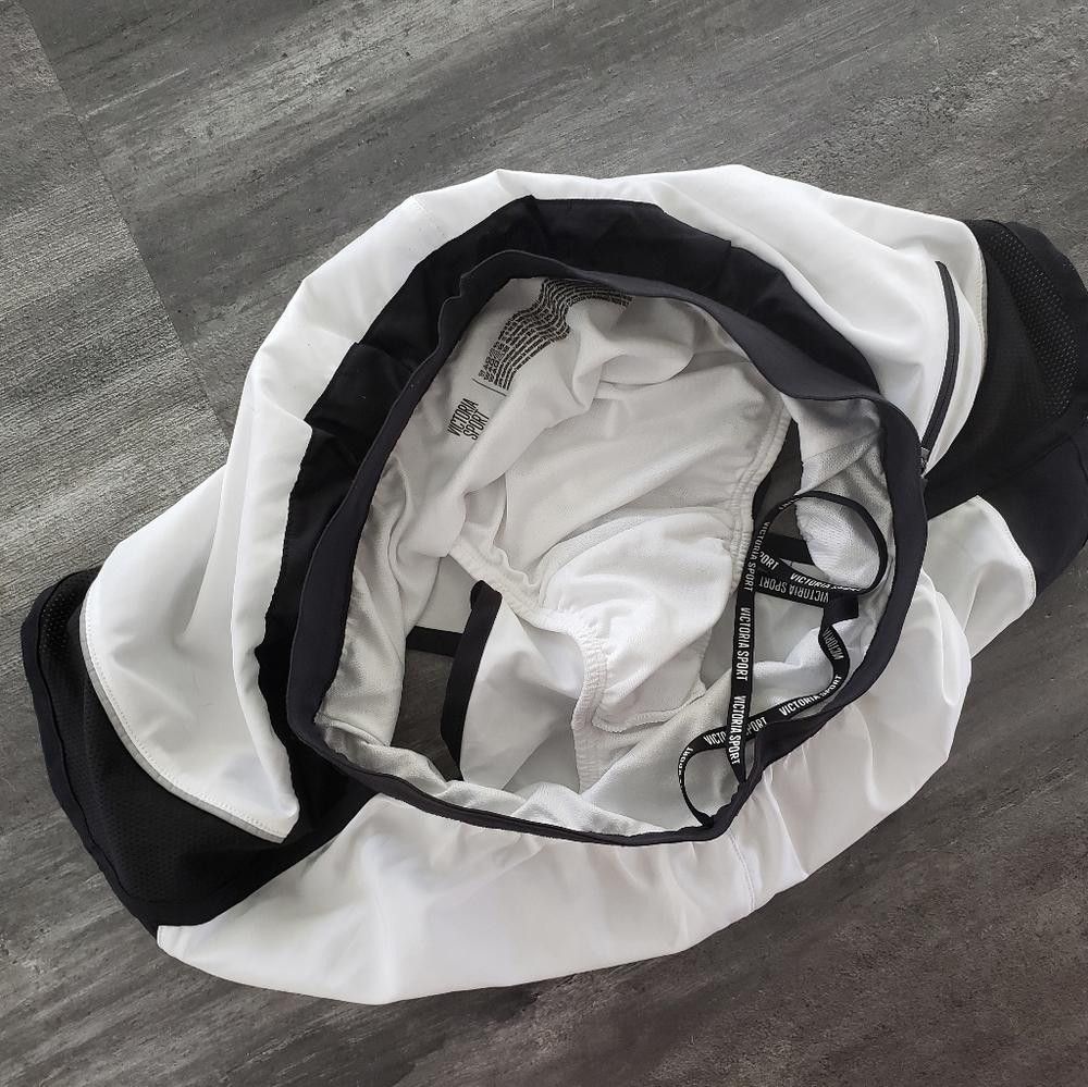 Designer White Black Victoria Sport Athletic Short Size 28" / US 6 / IT 42 - 3 Thumbnail