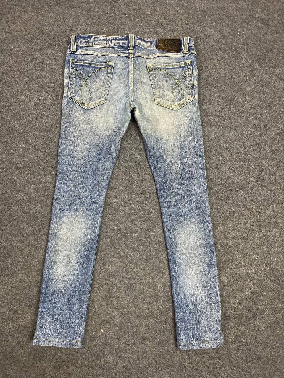 Japanese Brand jama rico japanese brand skinny denim Size 33" - 1 Thumbnail