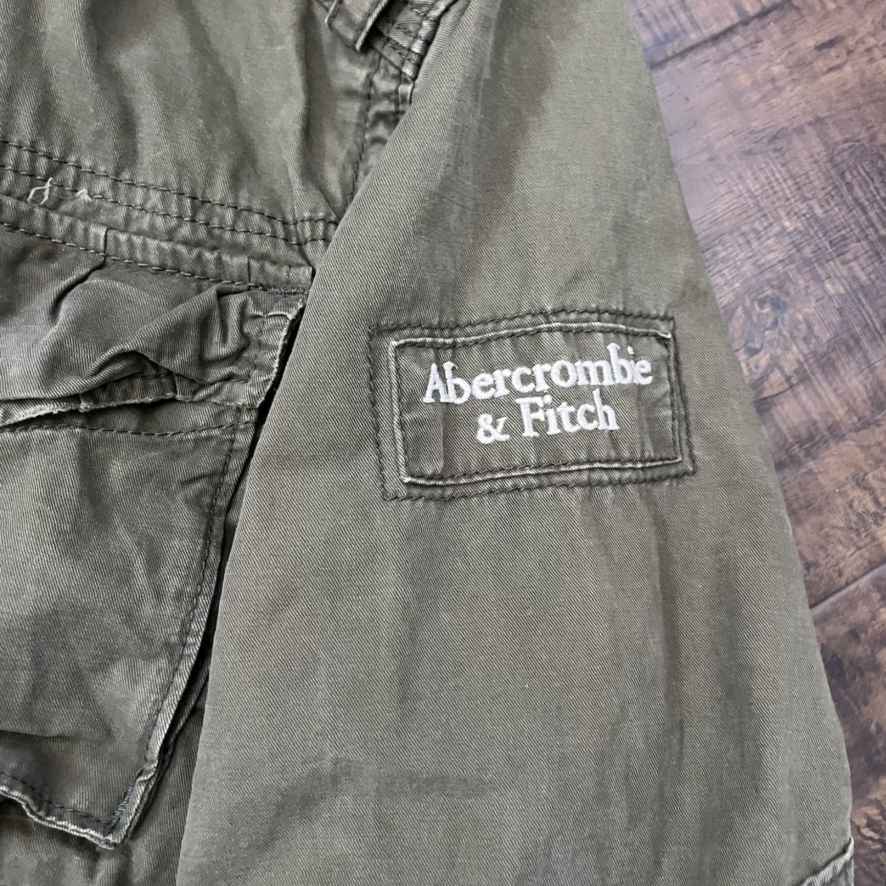 Abercrombie & Fitch VINTAGE Abercrombie & Fitch M65 Army Jacket Men Medium Green Cotton Military Coat Fall Winter Size US M / EU 48-50 / 2 - 4 Thumbnail