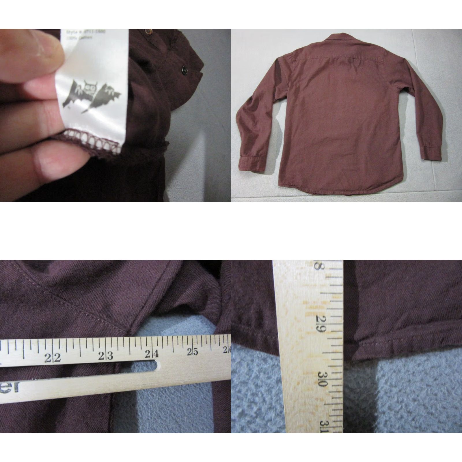 Flylow Flylow Shirt Mens XL Red Long Sleeve Outdoor Fishing Hiking Cargo Button-Up Casual Travel Size US XL / EU 56 / 4 - 8 Thumbnail