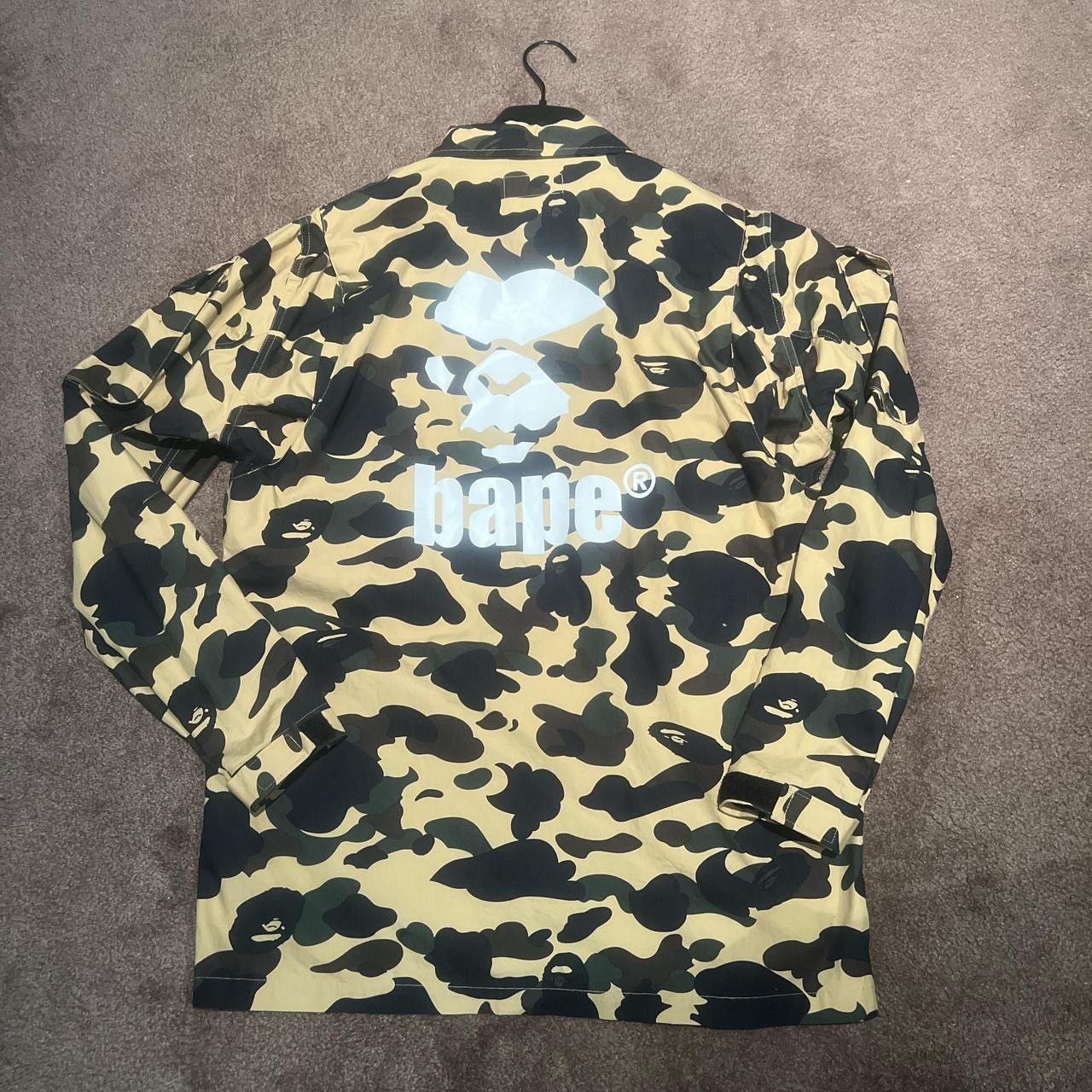 Bape Bape WGM Green Camo Jacket Sz L Size US L / EU 52-54 / 3 - 2 Thumbnail