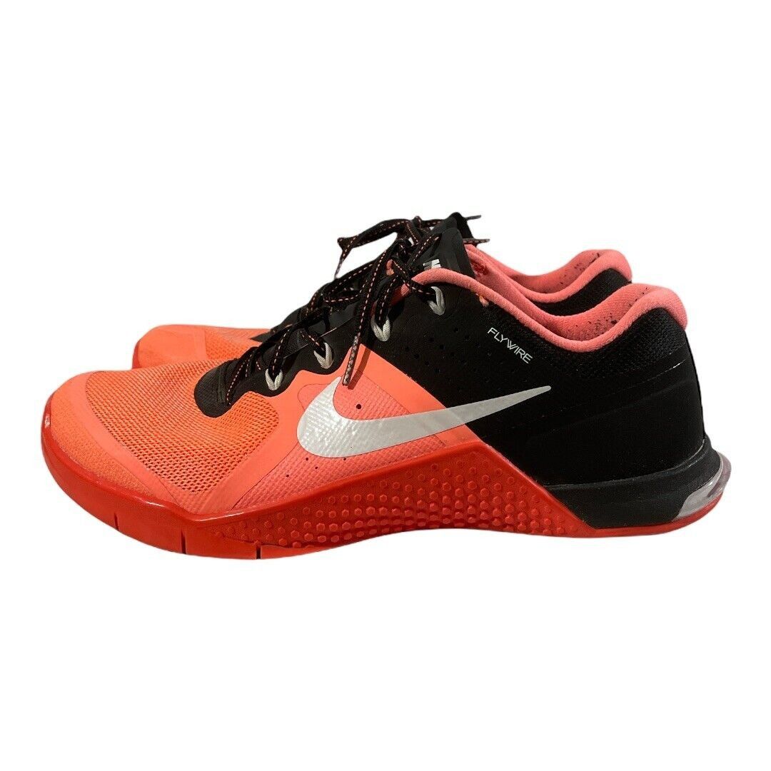 Nike Nike Metcon 2 Flywire Training Shoes Womens Mango/Black 8219 Size US 9.5 / IT 39.5 - 1 Thumbnail