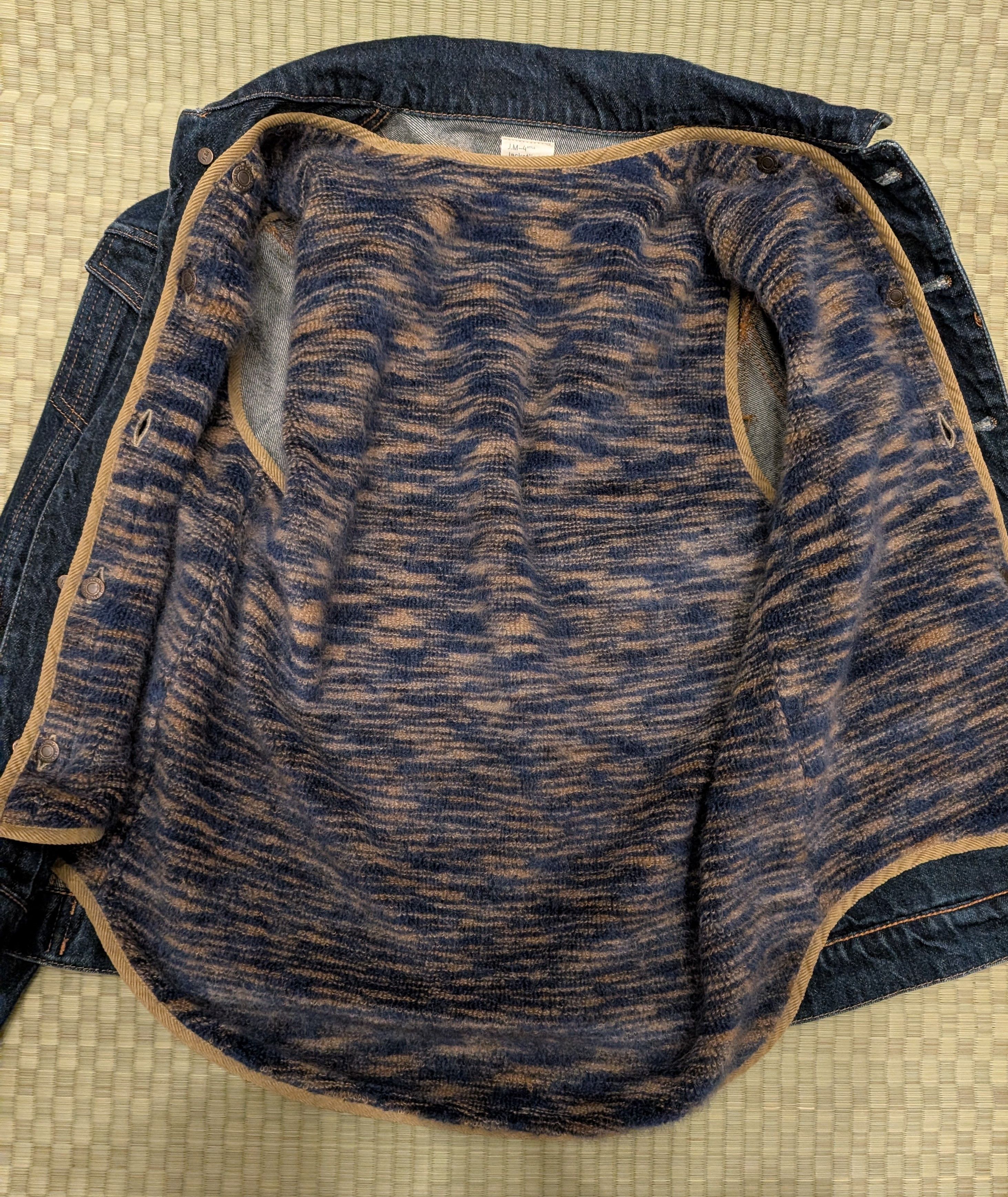 Jean Machine Jean Machine x Missoni JM-4 Mohair Liner Denim Jacket Size US M / EU 48-50 / 2 - 3 Thumbnail