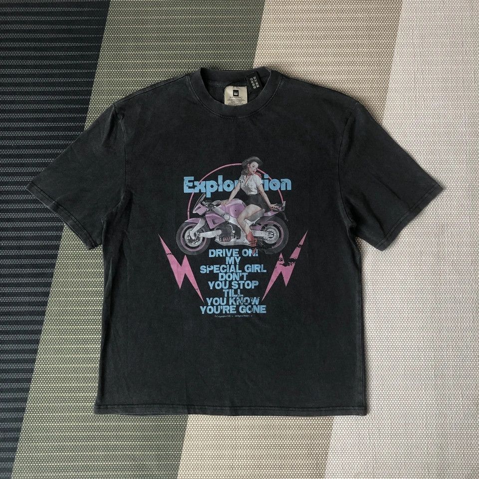 Japanese Brand × Vintage Explosion Vintage Graphic Printed T Shirt Size US L / EU 52-54 / 3 - 1 Thumbnail