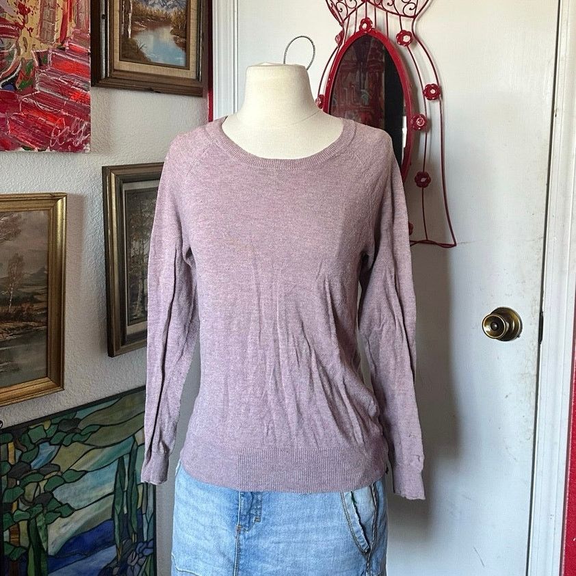 Mossimo mossimo purple pink long sleeve sweater Size M / US 6-8 / IT 42-44 - 1 Thumbnail