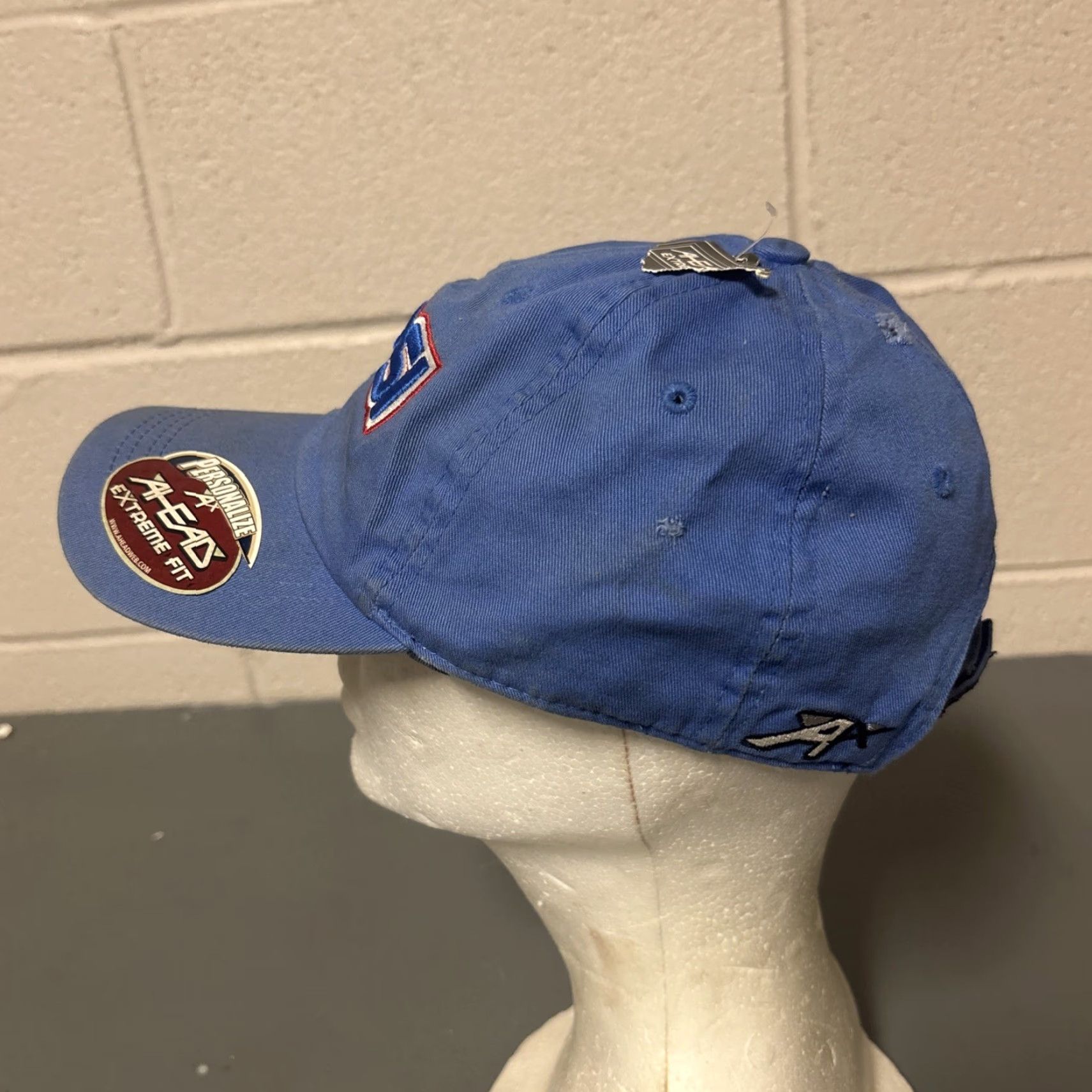 Vintage Ahead Pepsi Headwear Blue Hat Baseball Cap Adjustable NWT Extreme Fit Unisex Adults Cotton Cap Men Women Adjustable Blue NWT Size ONE SIZE - 6 Thumbnail