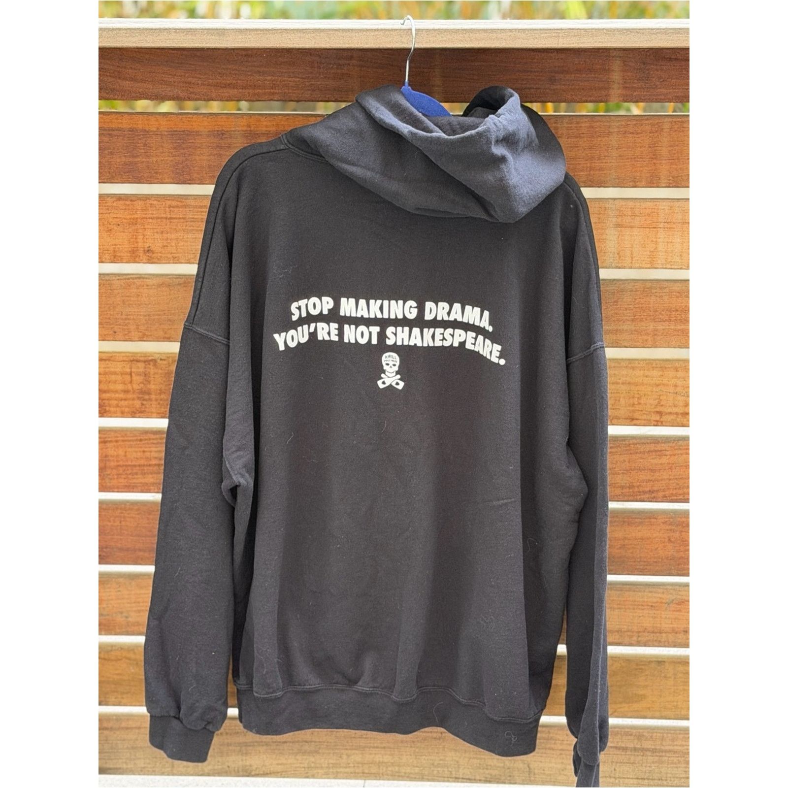 Other Assholes Live Forever “Stop Making Drama” Hoodie Size XXL Size US XXL / EU 58 / 5 - 6 Thumbnail
