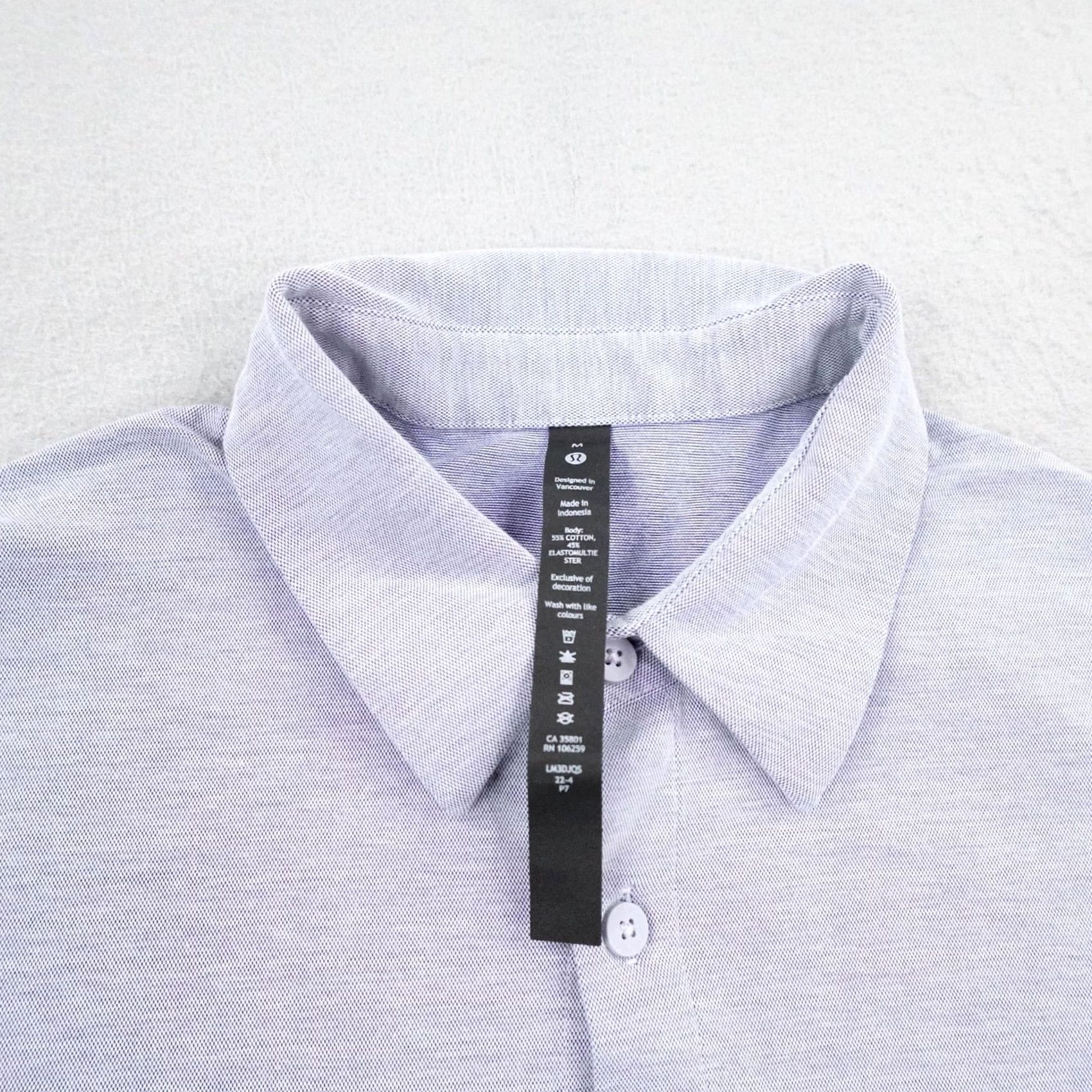 Lululemon Lululemon Shirt Mens Medium Blue Commission Long Sleeve Button-Up Performance Size US M / EU 48-50 / 2 - 2 Thumbnail