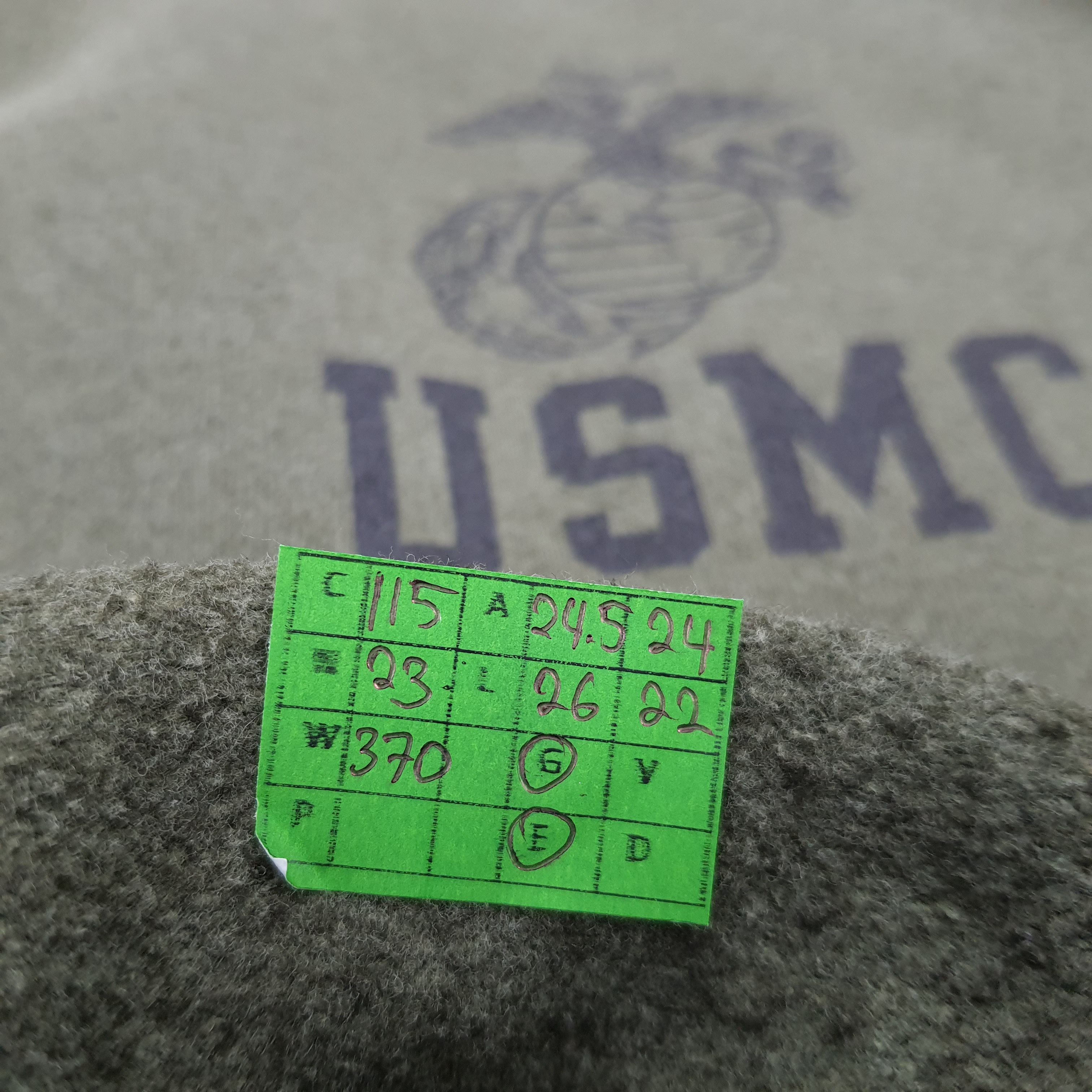 Other Vintage USMC Military Design Sweatshirt Size US L / EU 52-54 / 3 - 5 Thumbnail