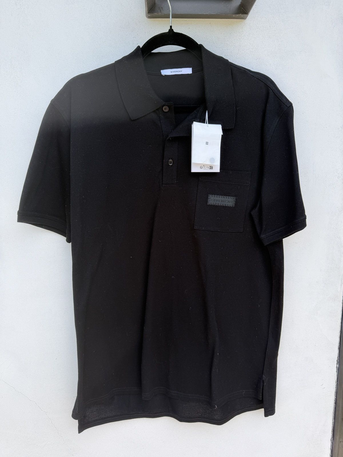 Givenchy Givenchy Cotton Pique Polo Size US L / EU 52-54 / 3 - 1 Thumbnail