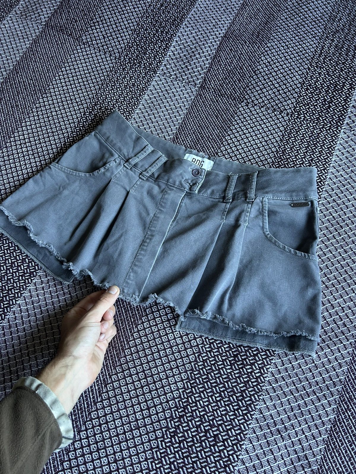 Bdg Avantgarde BDG Mini Skirt Y2K Grunge Gothic Style Streetwear Size 30" / US 8 / IT 44 - 4 Thumbnail