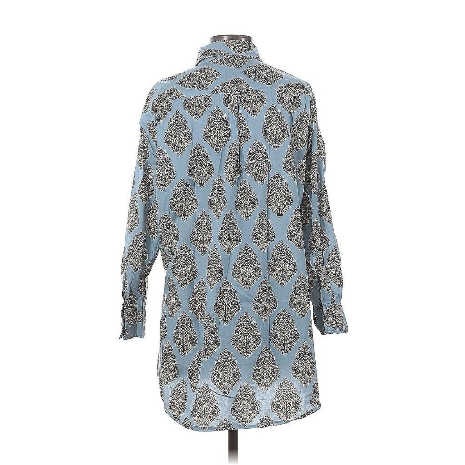 Designer just darviny Charlotte Bahama Block Print Pearl Buttons XS Size XS / US 0-2 / IT 36-38 - 3 Thumbnail