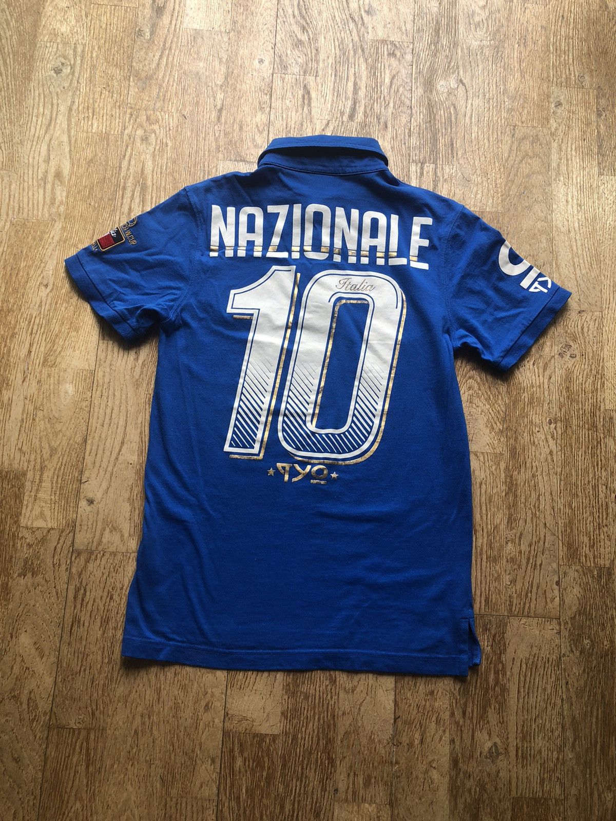 Vintage VINTAGE ITALIA NAZIONALE FOOTBALL SOCCER POLO SHIRT Size US S / EU 44-46 / 1 - 1 Thumbnail