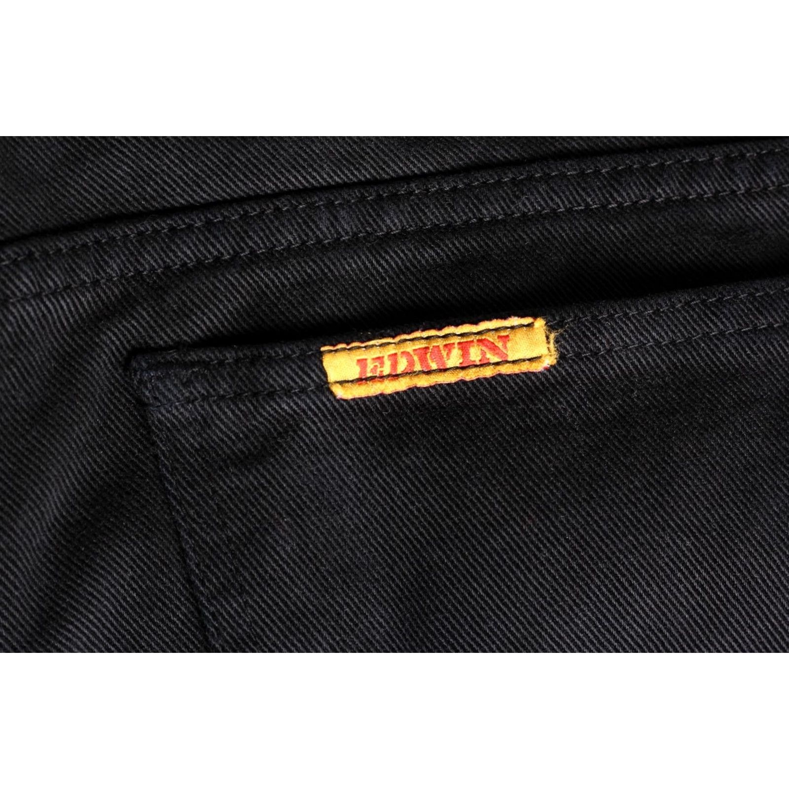 Edwin EDWIN INTERNATIONAL Jeans Men Slim Vintage 32/30 Black 5-Pocket Denim Cotton Waist 32 Inseam 28in London DZ6949 Size US 32 / EU 48 - 4 Thumbnail