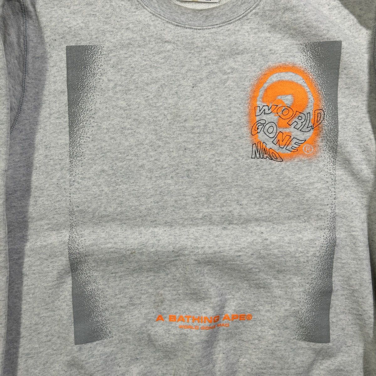 Bape BAPE Gray Sweatshirt Size US L / EU 52-54 / 3 - 2 Thumbnail