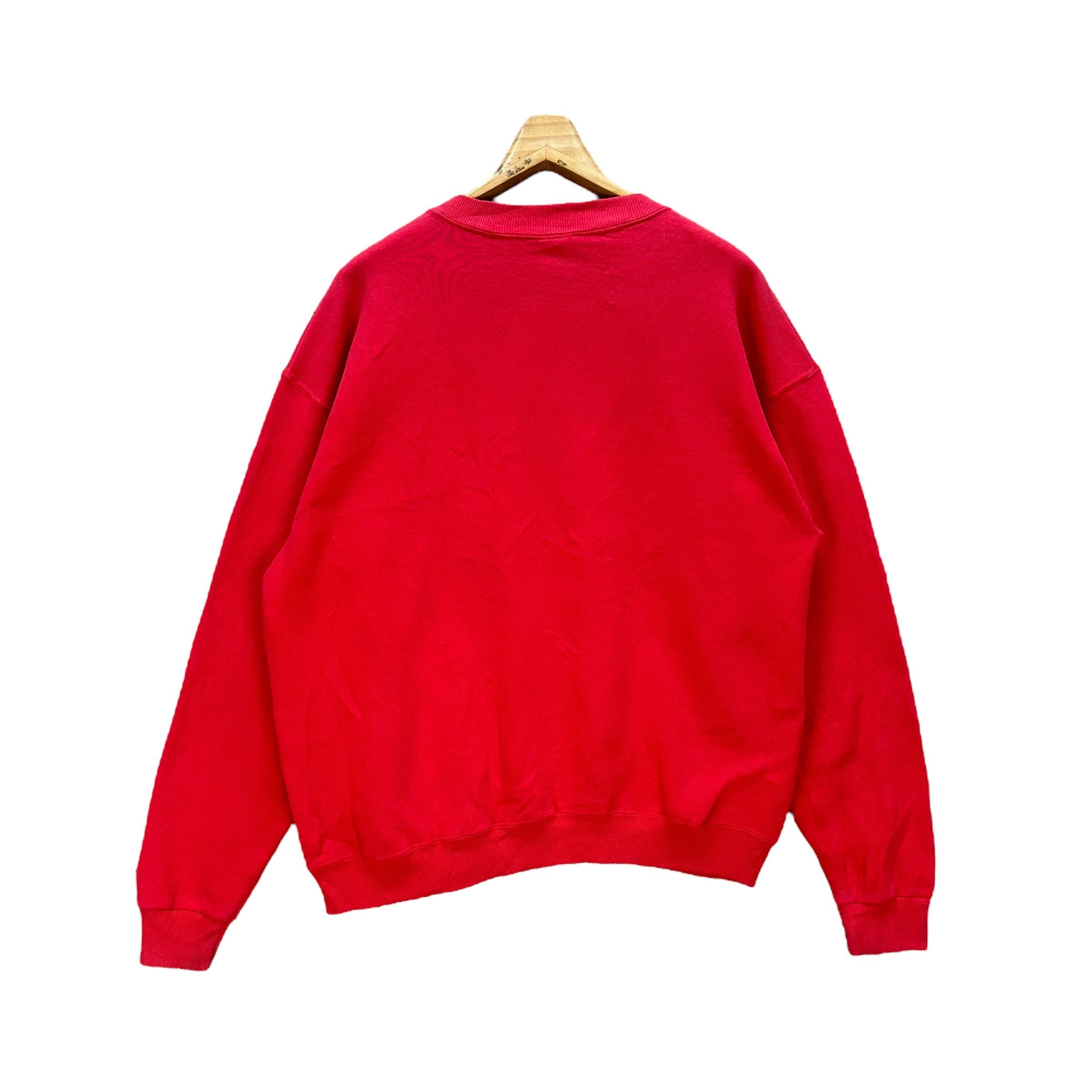 Champion VINTAGE CHAMPION NFL LOGO RED SWEATSHIRTS #8661-019 Size US L / EU 52-54 / 3 - 10 Thumbnail