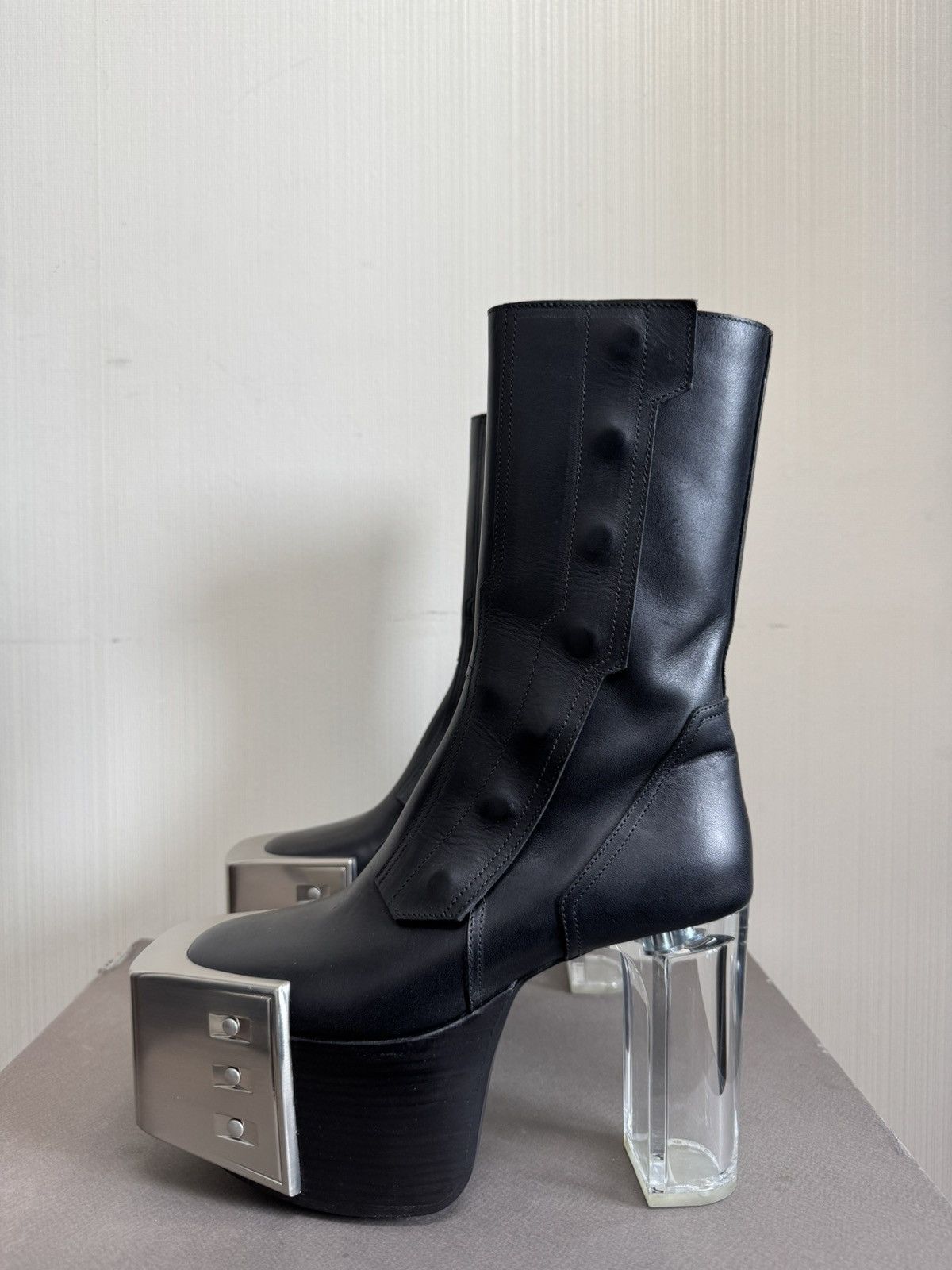 Rick Owens Rick owens Moto Kiss boots Size US 8 / IT 38 - 2 Thumbnail