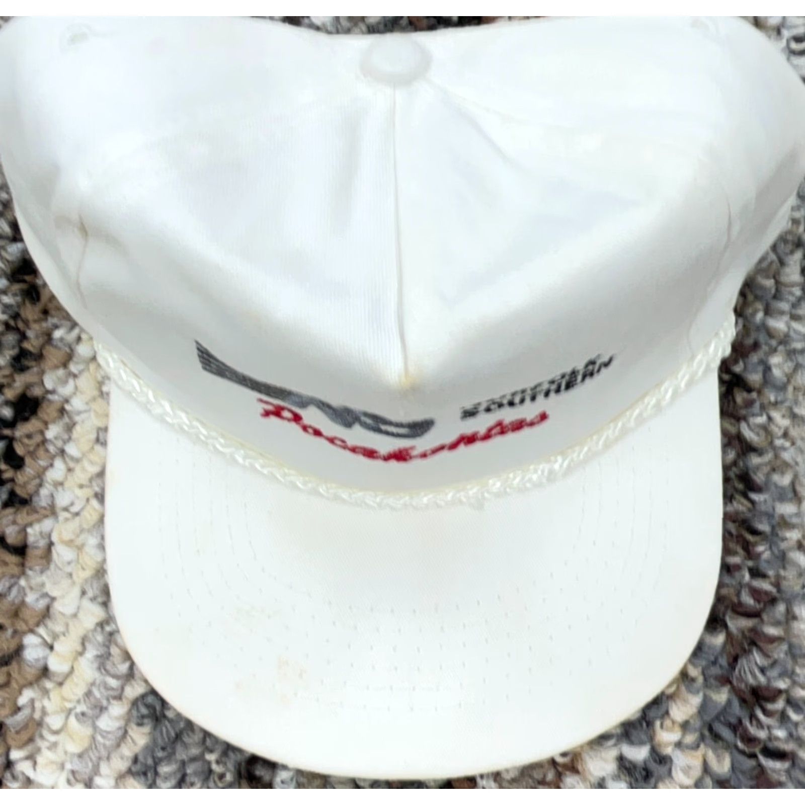 Vintage VINTAGE Norfolk Southern Trucker Hat Cap 90s Rope Snap Back Pocahontas Railroad Size ONE SIZE - 2 Thumbnail