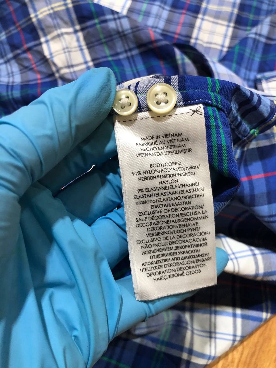 Polo Ralph Lauren Vintage Polo Ralph Lauren Checkered Button Up Shirt Size 5XL Size US XXL / EU 58 / 5 - 4 Thumbnail