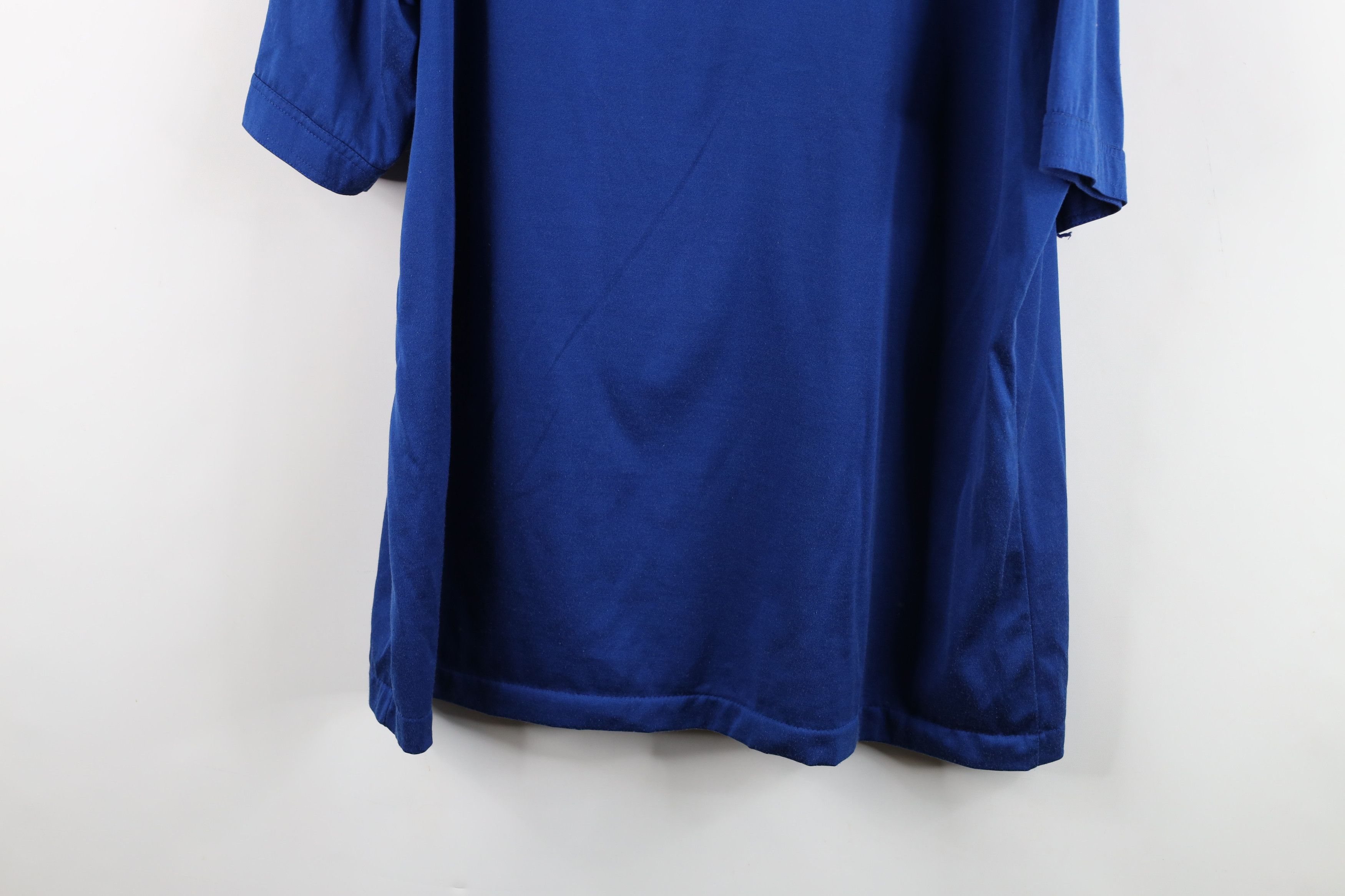 Vintage Vintage 70s 80s St Francis Bowling Collared Polo Shirt Blue Size US XXL / EU 58 / 5 - 15 Thumbnail