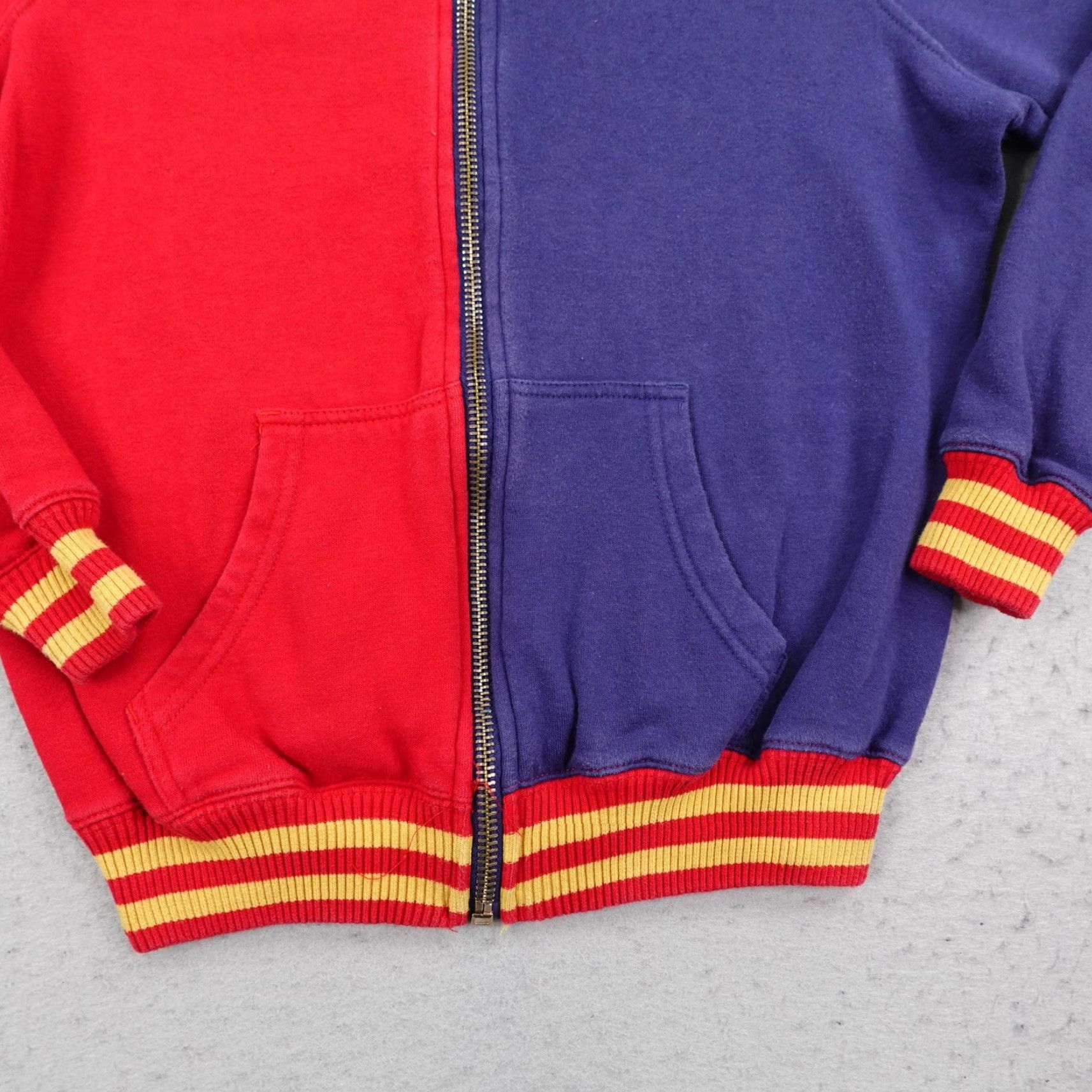 Vintage Suicide Squad Jacket Womens Small Red Blue Harley Quinn Bomber Coat Sweatshirt Size S / US 4 / IT 40 - 3 Thumbnail