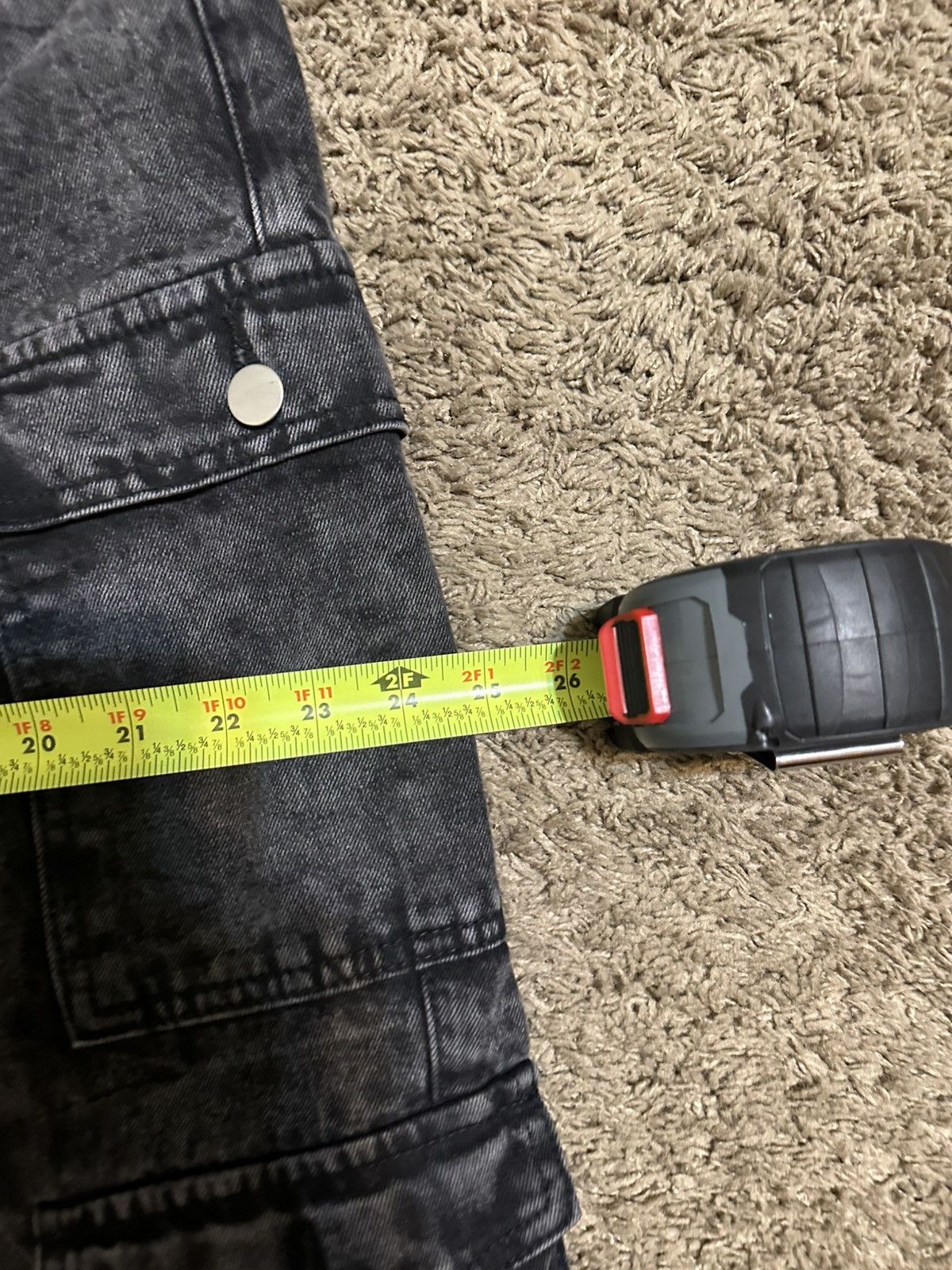 Fashion Nova Vintage Fashion Nova “triple black” baggy jeans 00s size 12 Size 36" / US 14 / IT 50 - 7 Thumbnail