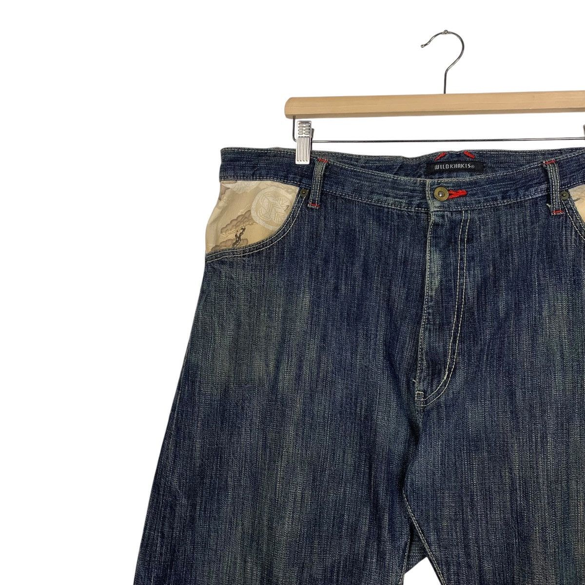 Japanese Brand Japanese Brand Wild Khakis Denim Jeans Size US 40 / EU 56 - 6 Thumbnail