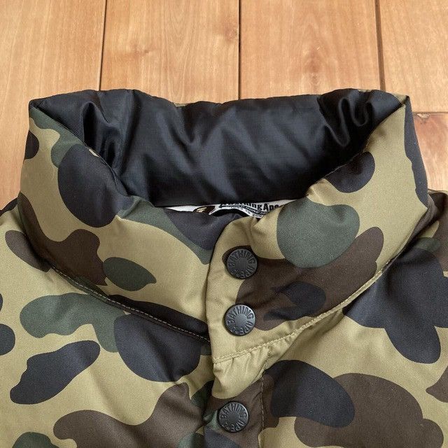 Bape BAPE Puffer Down Vest 1st camo green a bathing ape NIGO Size US M / EU 48-50 / 2 - 4 Thumbnail