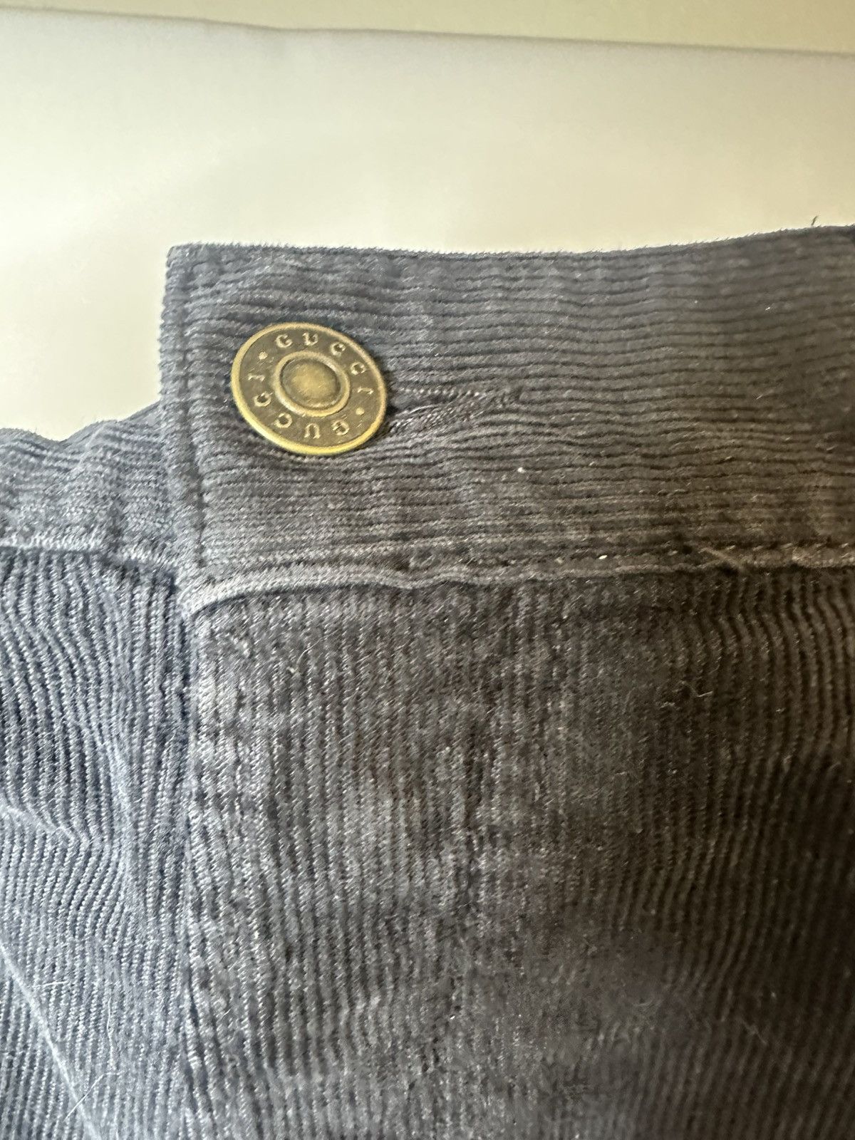Gucci Gucci Corduroy Pants Navy Blue Size US 32 / EU 48 - 4 Thumbnail