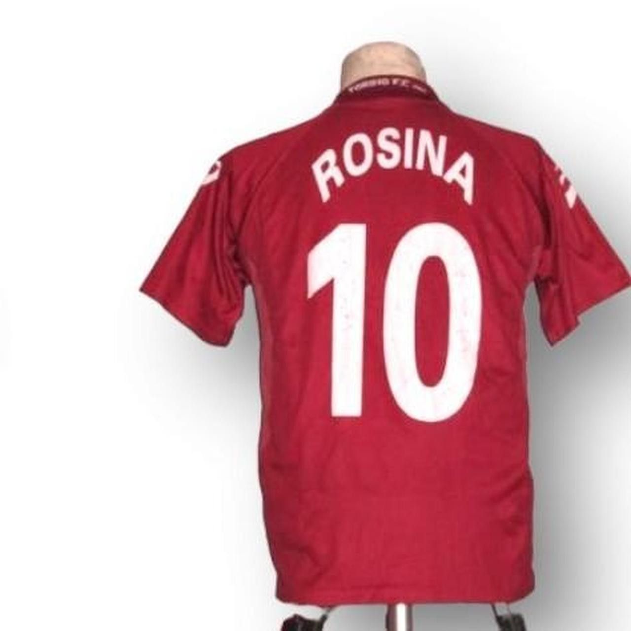 Asics Fc Torino 2006 2007 Home Shirt Jersey Size US XS / EU 42 / 0 - 3 Thumbnail