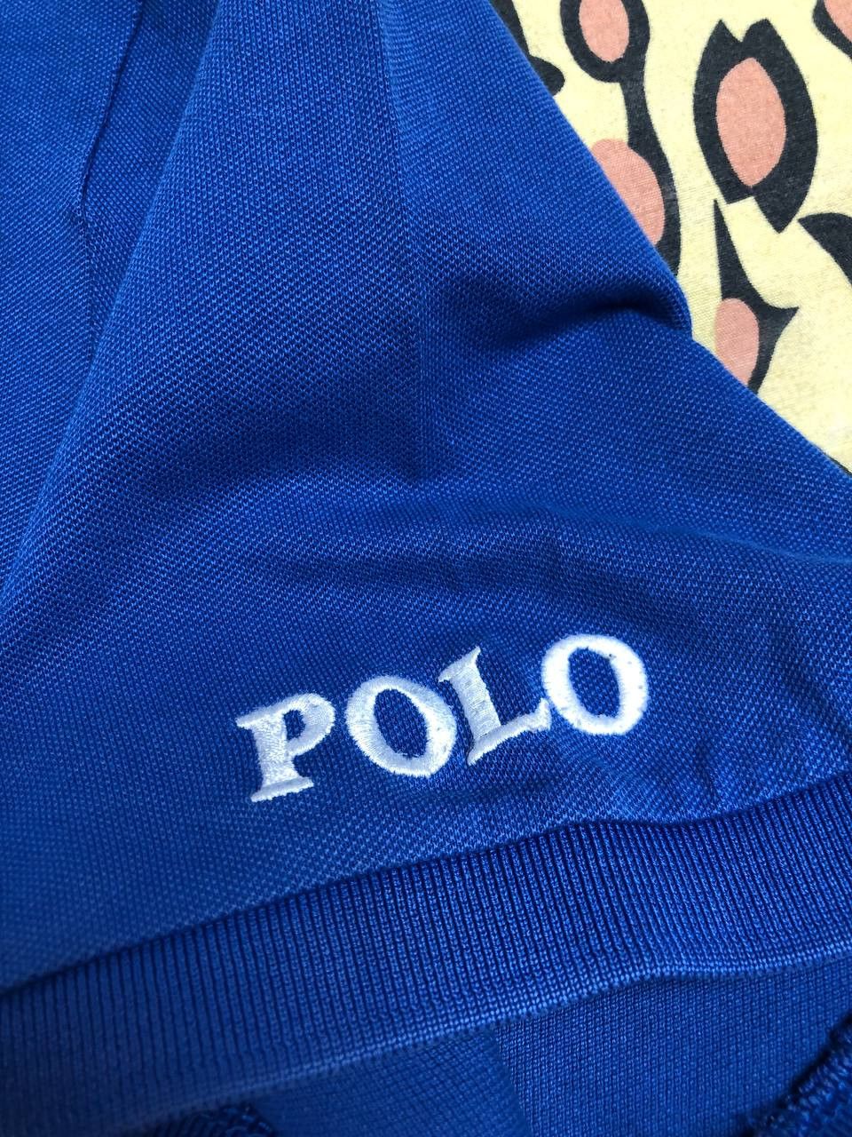 Polo Ralph Lauren × Vintage Chief Keef Polo Ralph Lauren Big Logo Black Watch Polo Tee Size US L / EU 52-54 / 3 - 16 Thumbnail