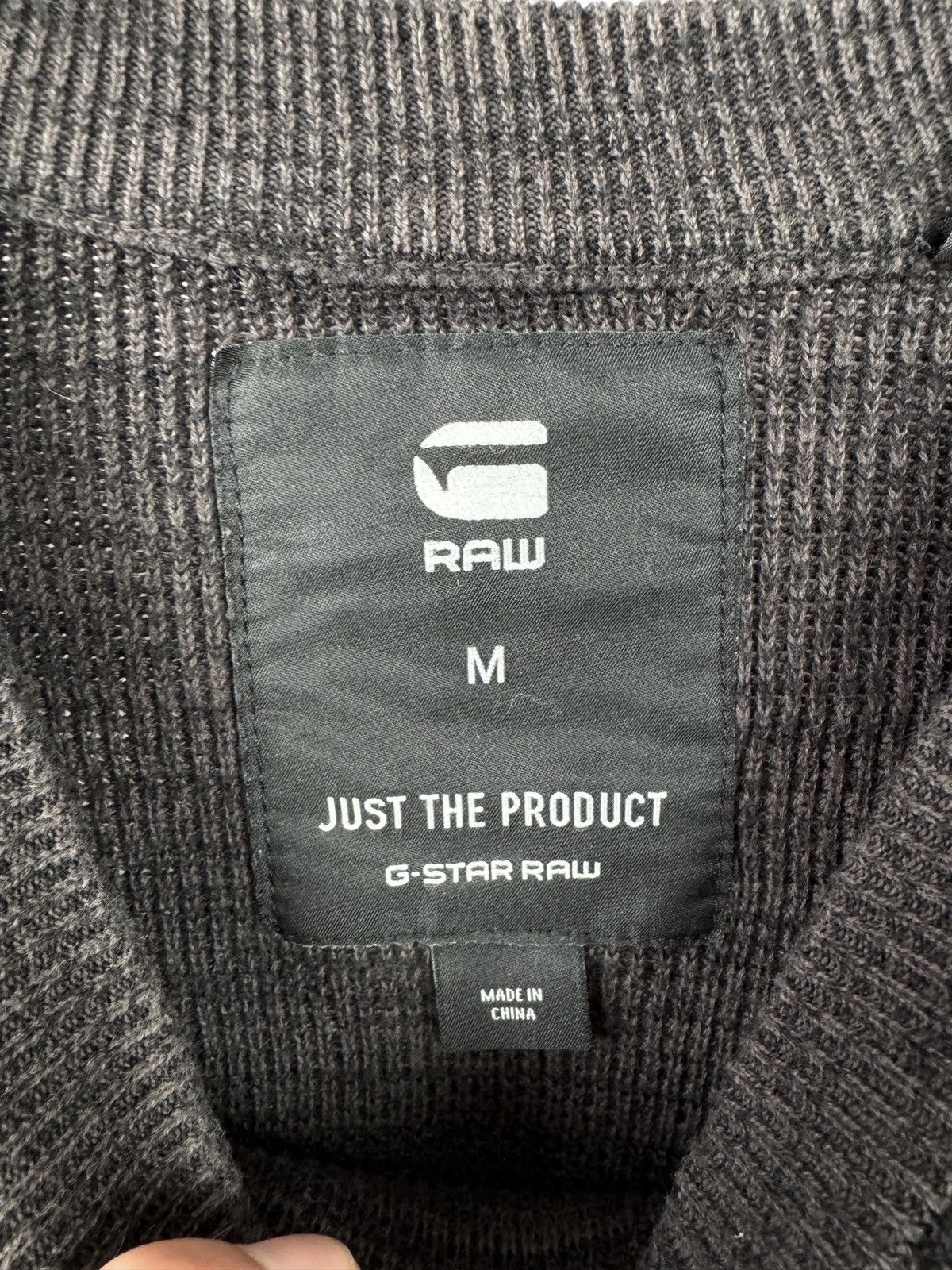 G-Star Men’s G-Star Raw Dadin Stripe R Knit L/S Size Medium Size US M / EU 48-50 / 2 - 8 Thumbnail
