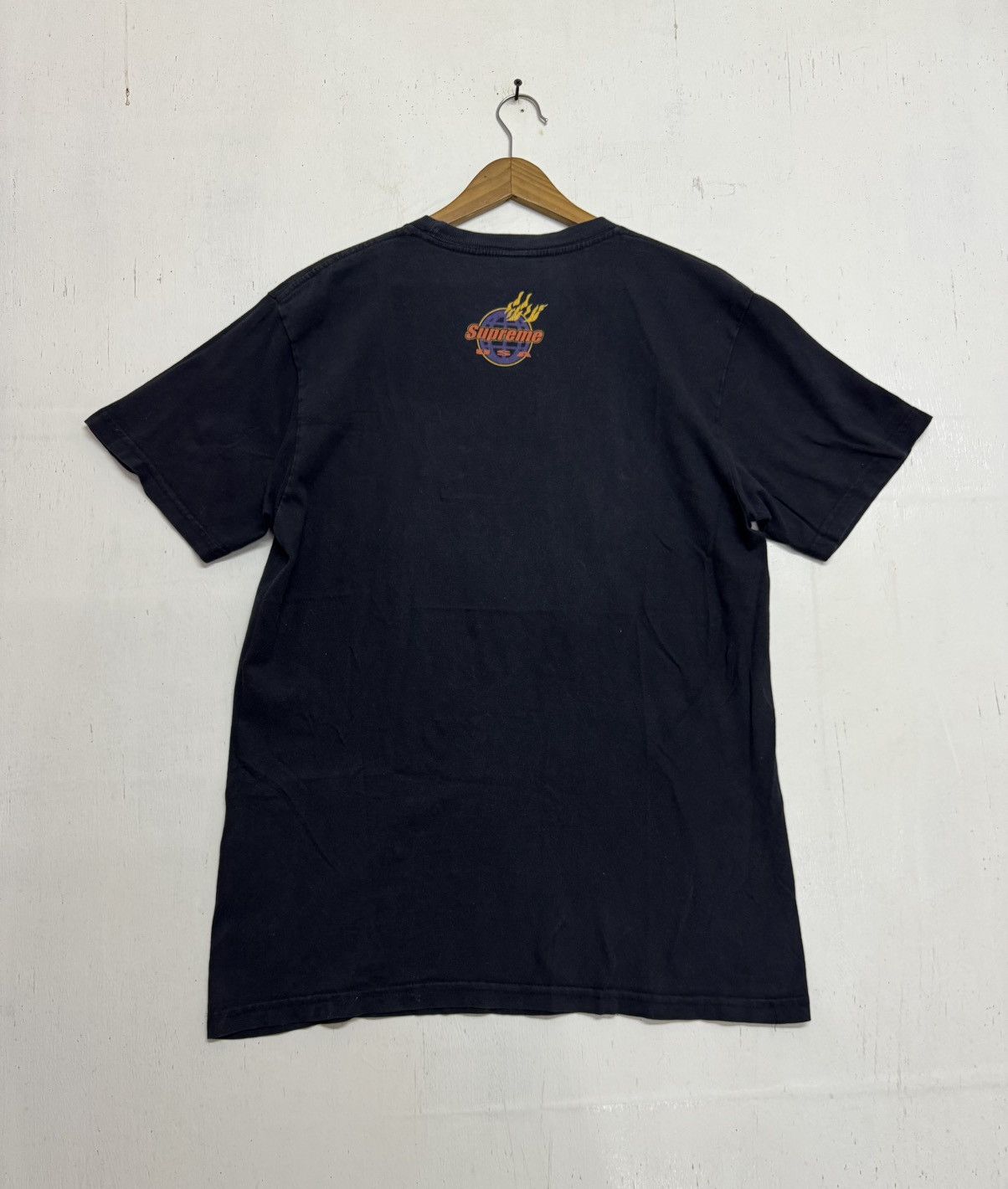 Supreme × Vintage Supreme Fire tee sunfaded Size US M / EU 48-50 / 2 - 2 Thumbnail