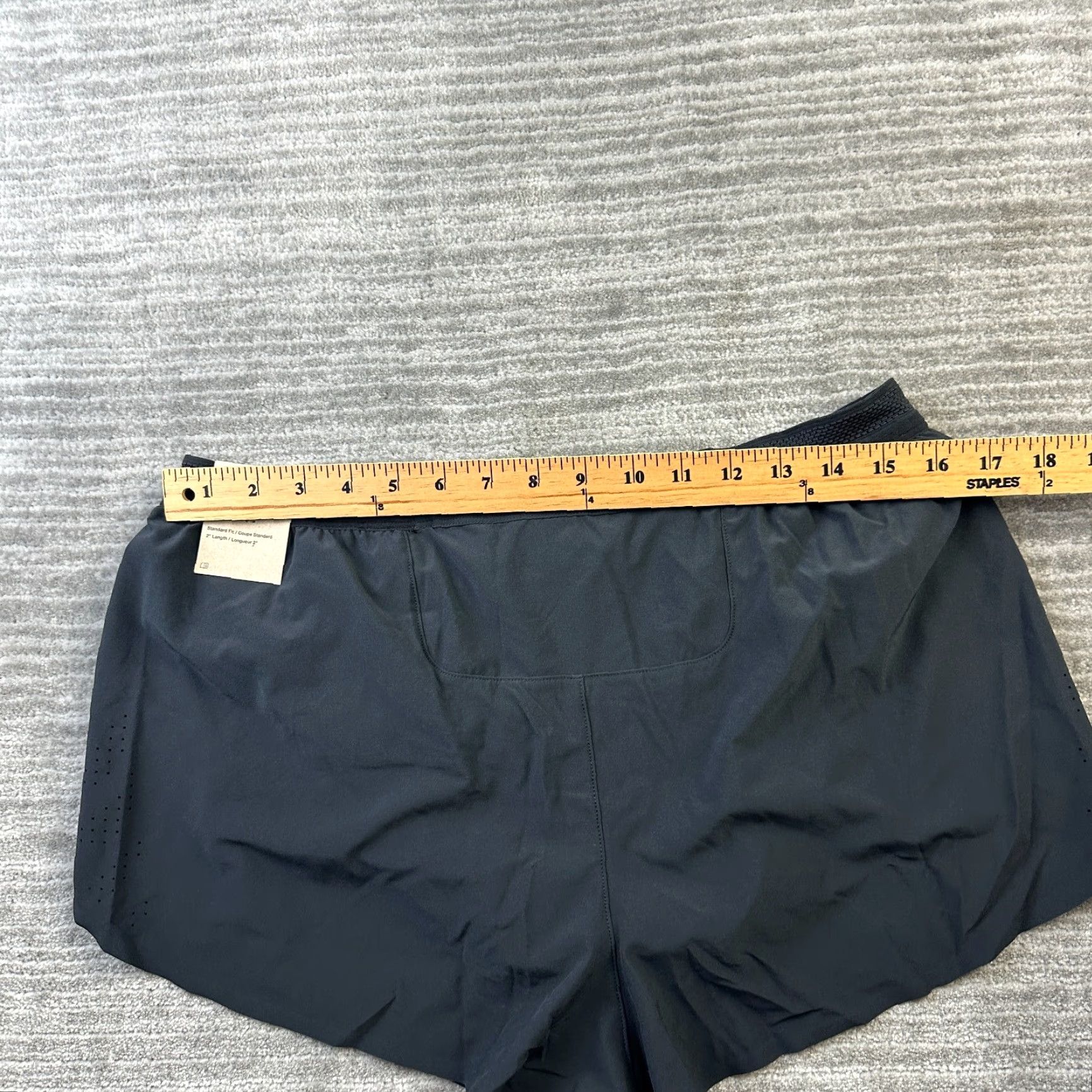 Nike Nike Aeroswift Shorts Mens Large Black 2" Running Dri Fit Racing Size US 33 - 7 Thumbnail