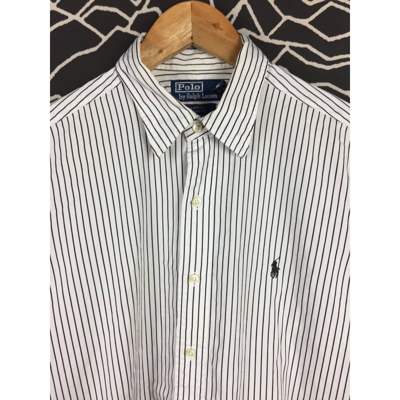 Polo Ralph Lauren × Vintage Vtg Polo Ralph Lauren Lowell Classic Fit Button Down Shirt Size US XL / EU 56 / 4 - 3 Thumbnail