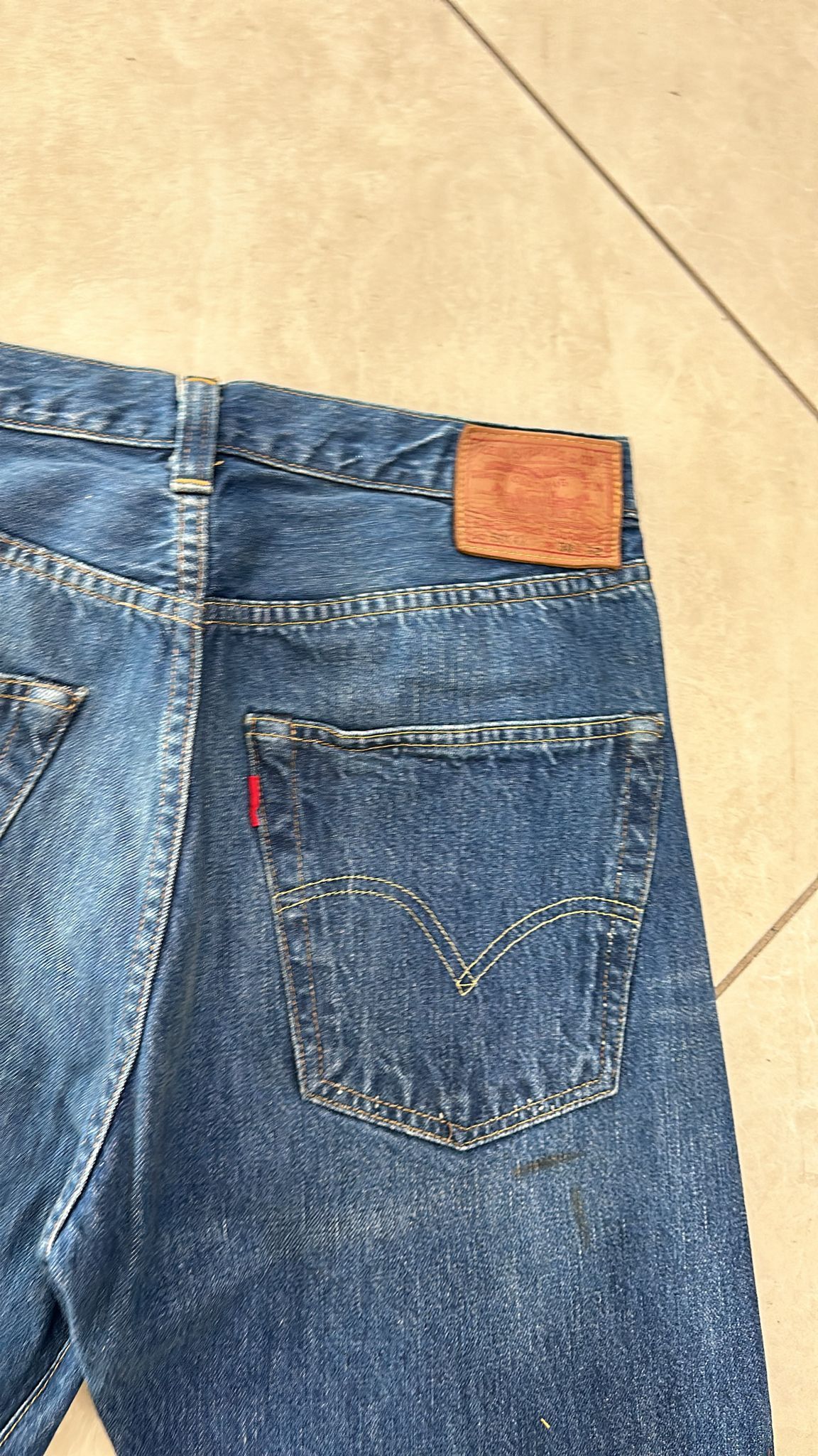 Levi's Vintage Clothing LVC Levi's Vintage Clothing 1947 501XX BigE Selvedge Jeans Size US 30 / EU 46 - 4 Thumbnail