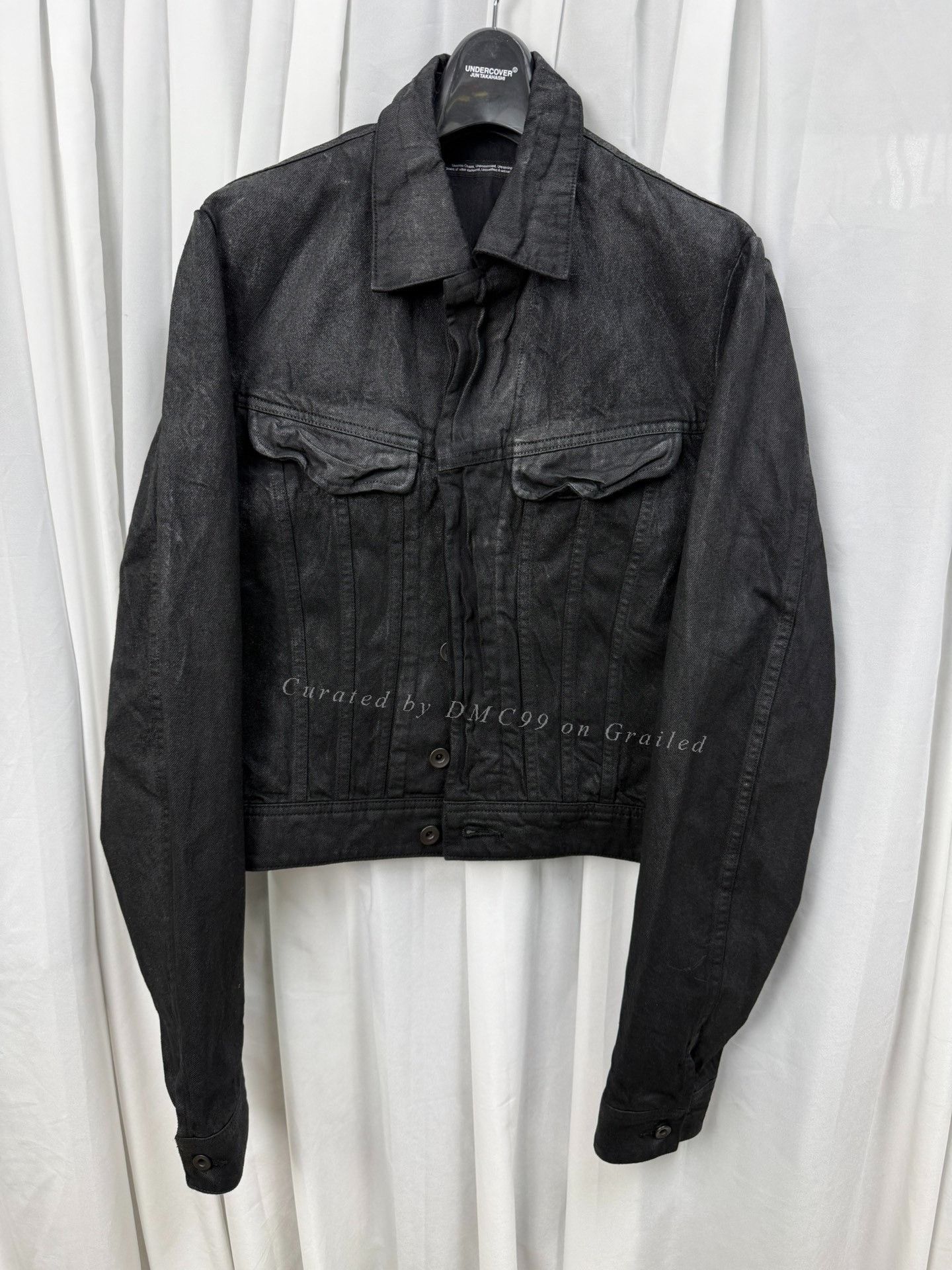 Julius Julius FW15 Sphere Waxed Denim Jacket | Grailed